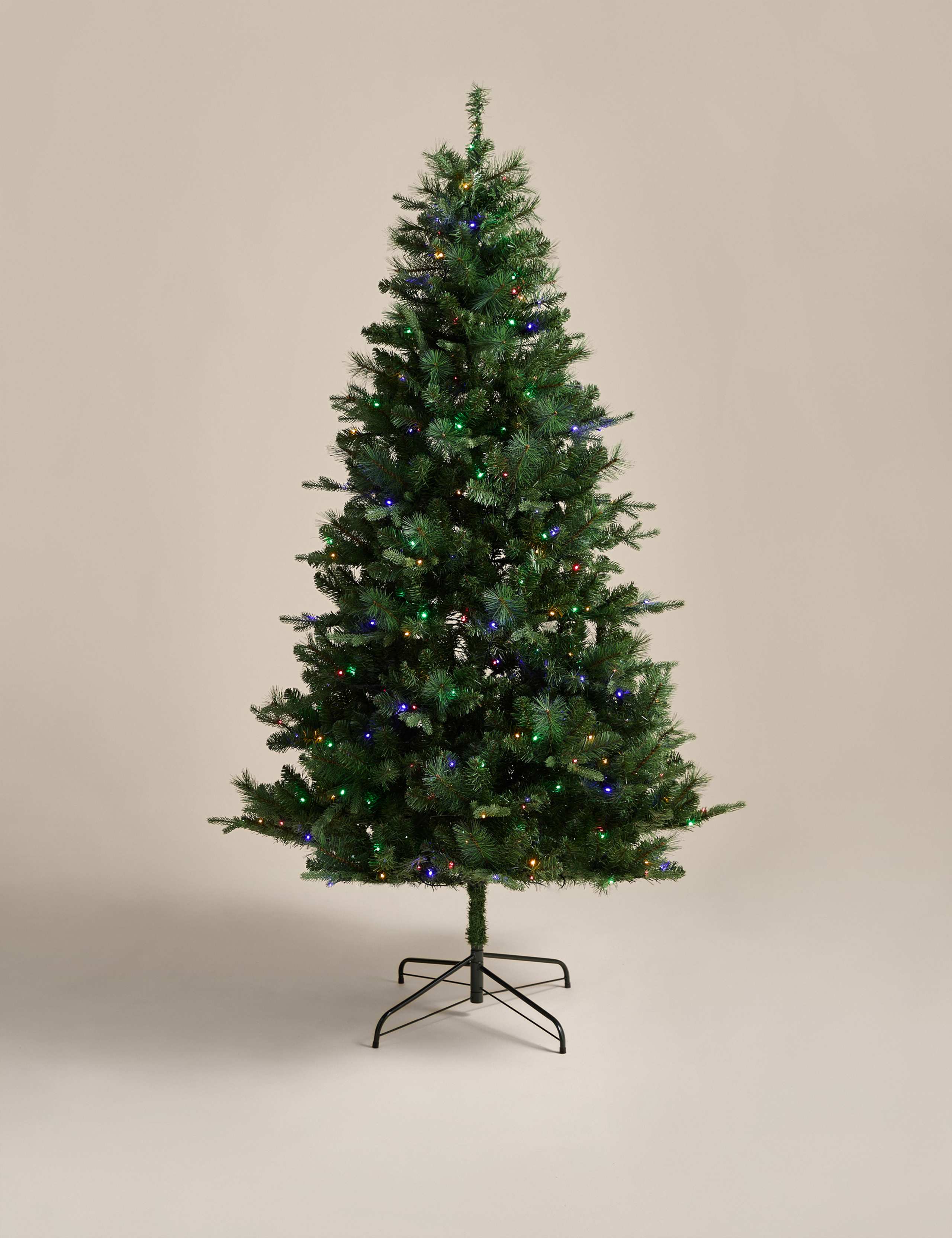 7ft Pre-Lit Monterey and Scots Pine Christmas Tree 5 of 6