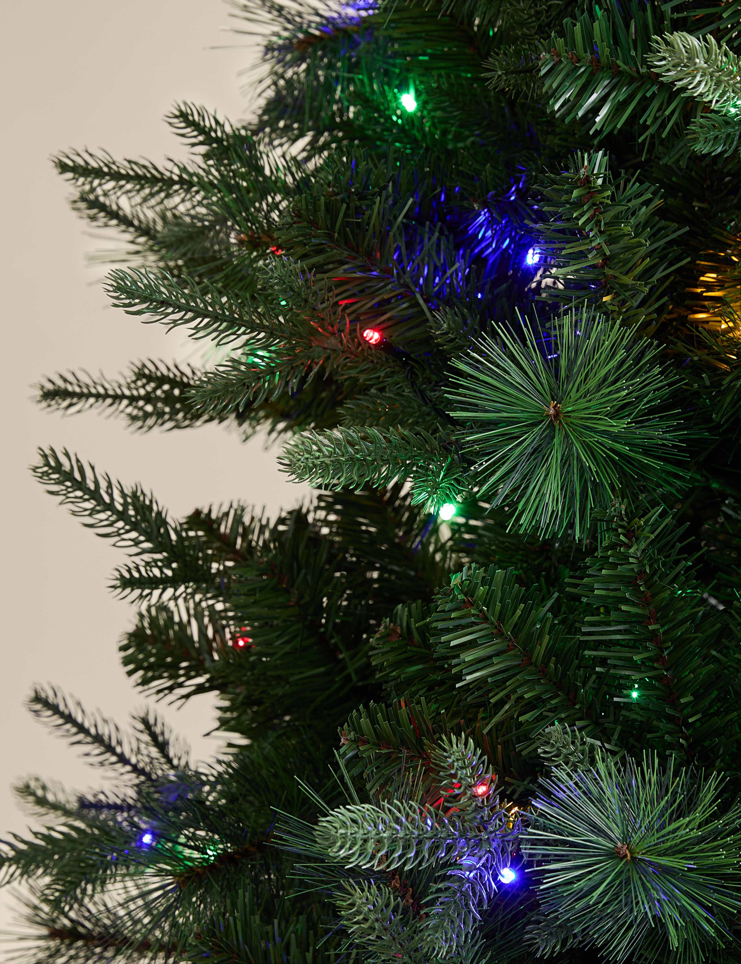 8ft Pre-Lit Monterey and Scots Pine Christmas Tree 4 of 6