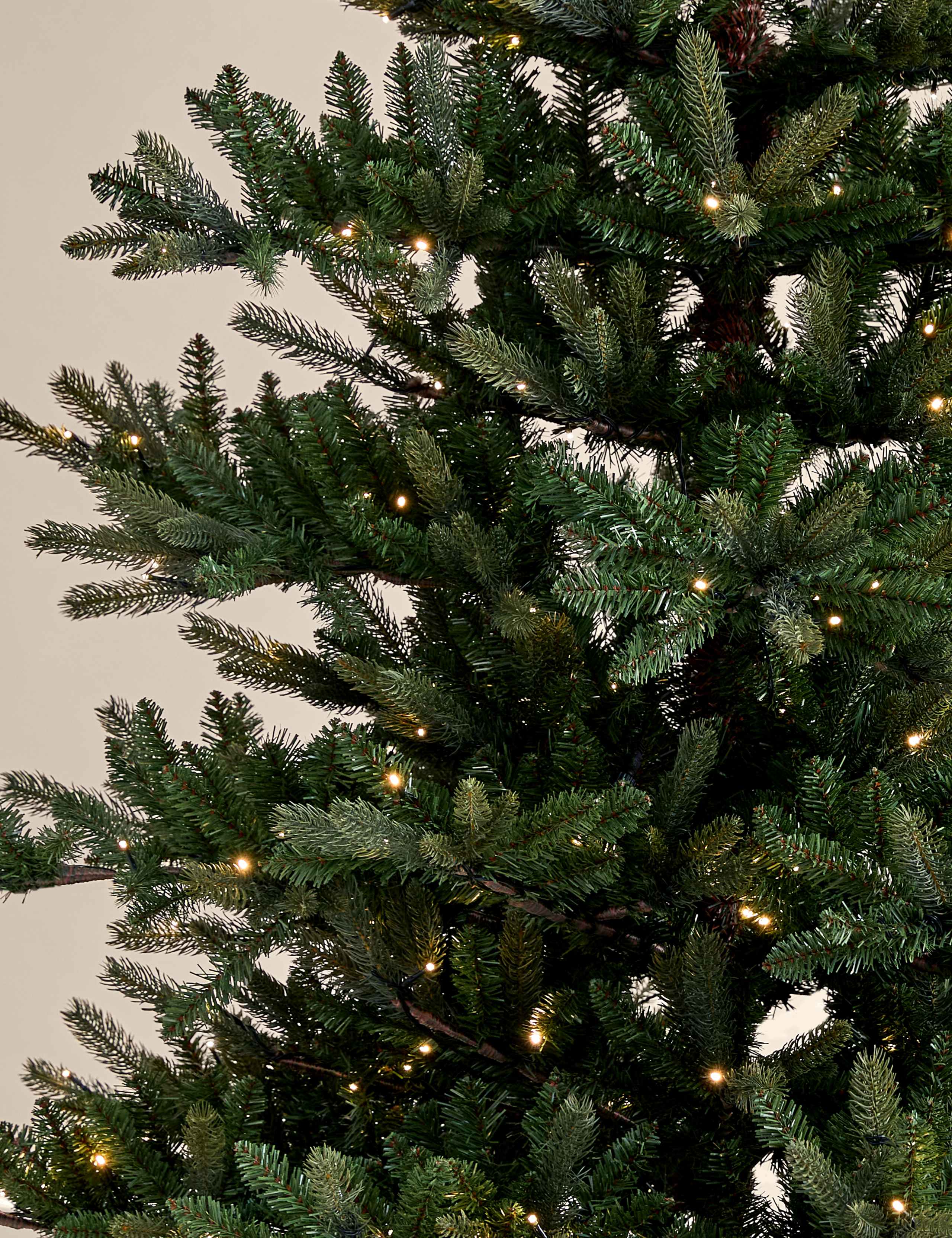 8ft Pre Lit Noble Christmas Tree 3 of 4