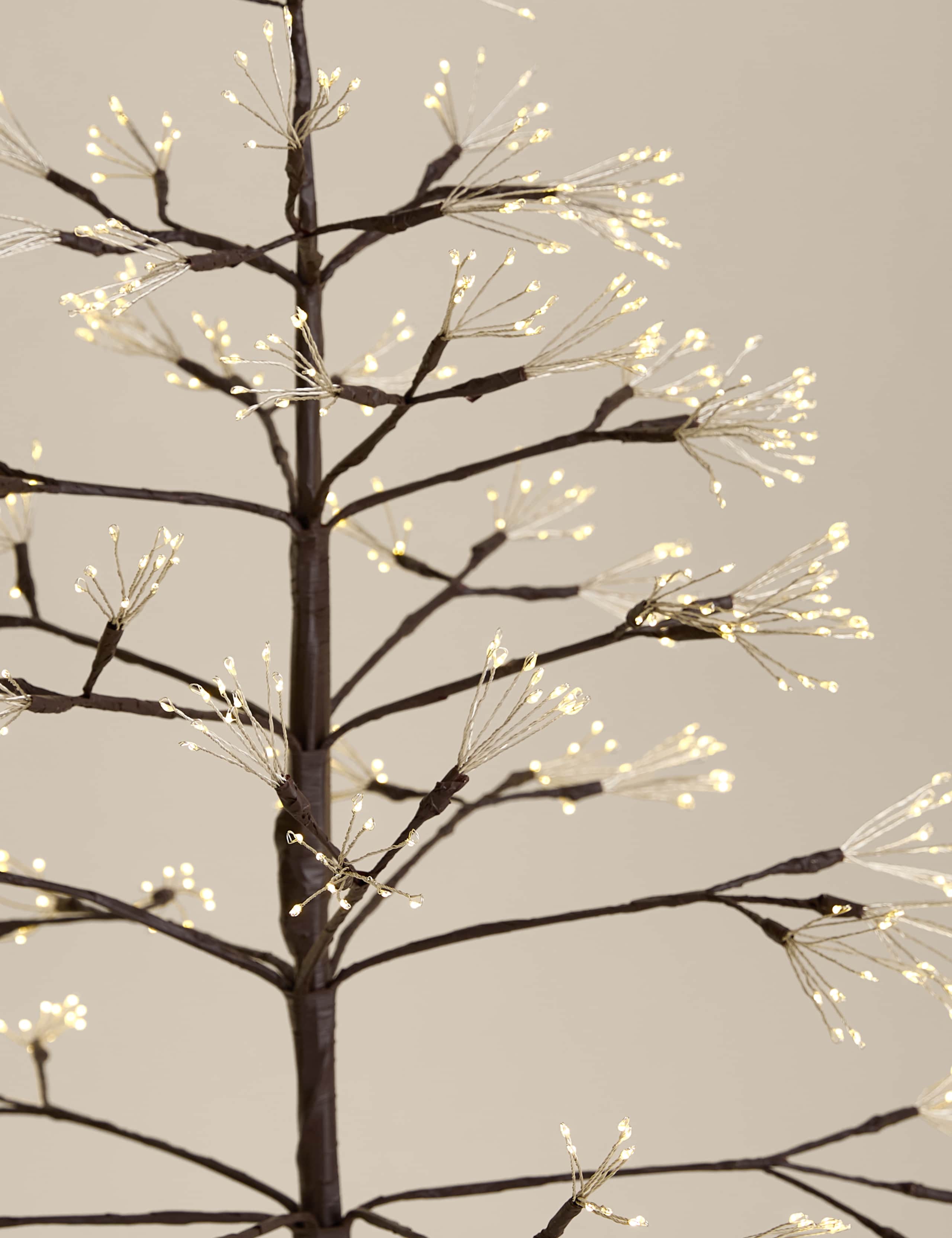 Set of 2 3ft Twig Cluster Christmas Trees 4 of 4