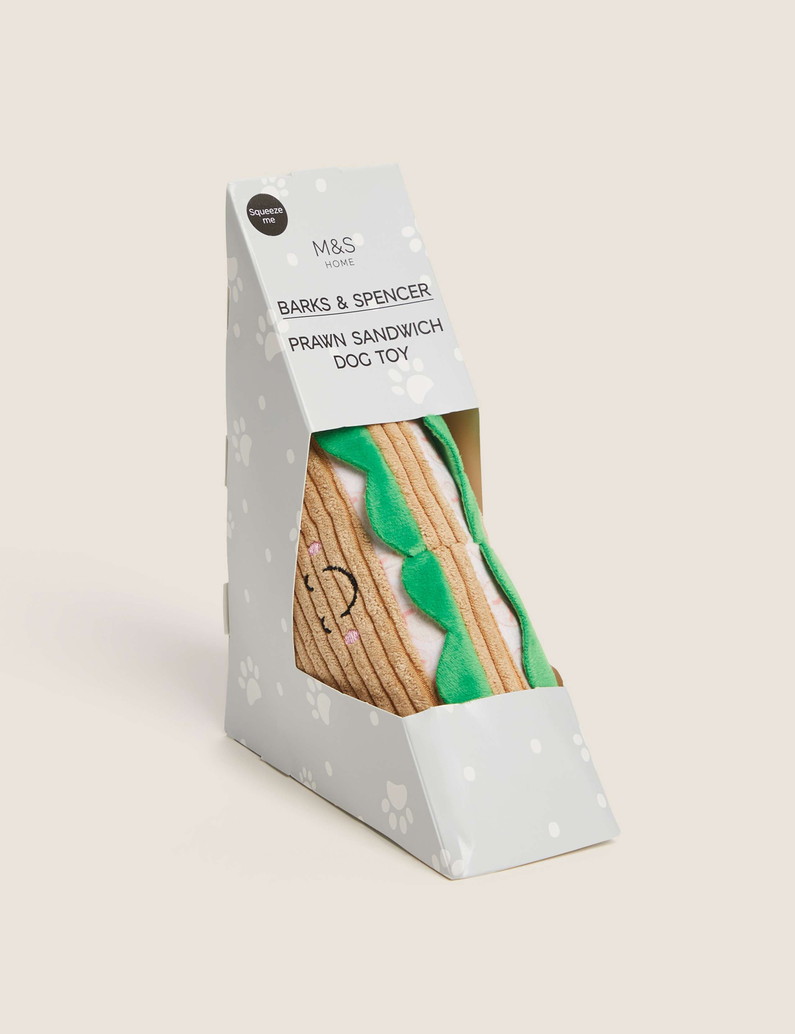 Squeaky Pet Toy Sandwich 3 of 5