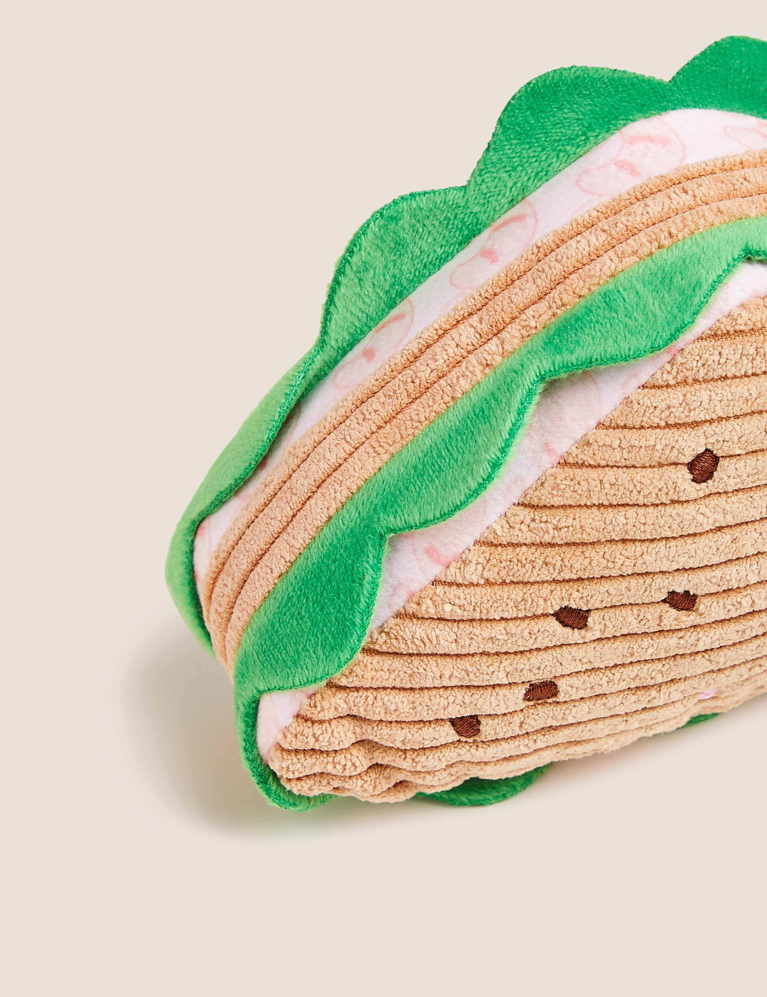 Squeaky Pet Toy Sandwich 4 of 5