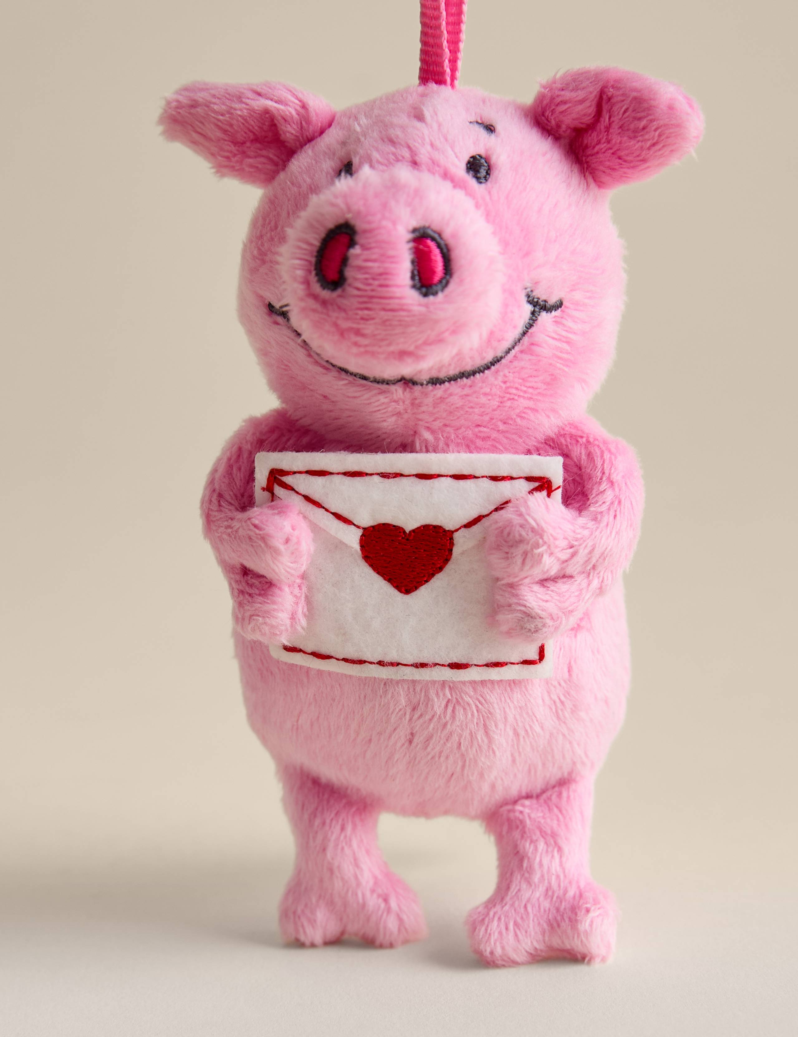 Hanging Percy Pig™ Valentines Decoration 2 of 3