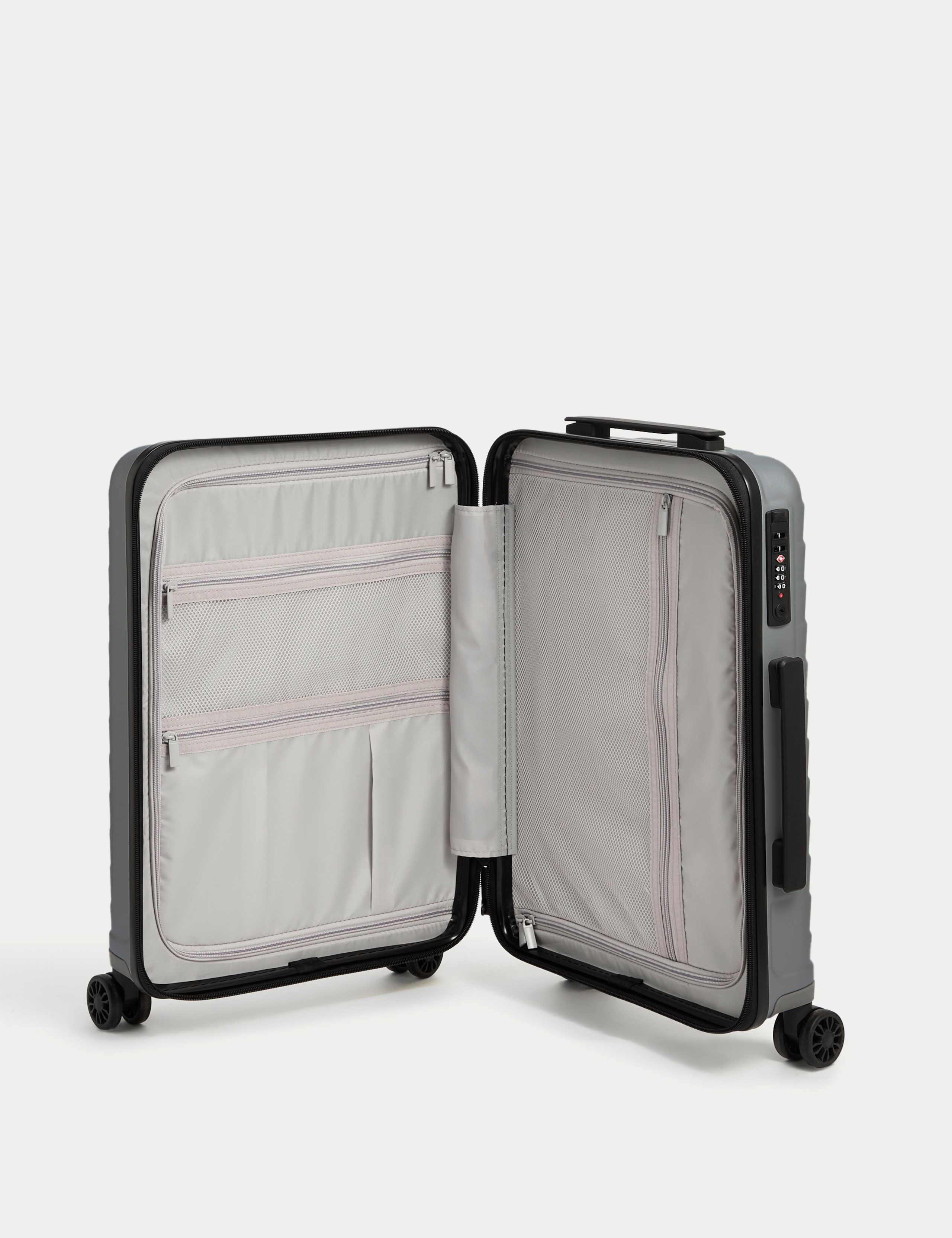 Oslo 4 Wheel Hard Shell Cabin Suitcase 6 of 8