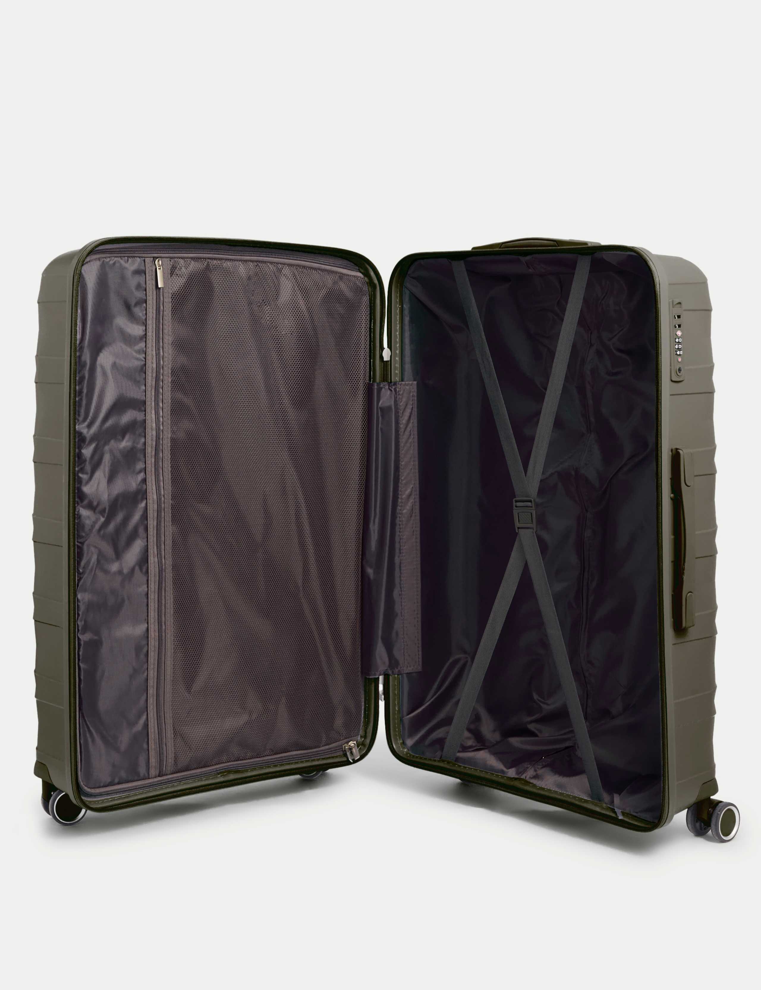 Set of 3 Porto 4 Wheel Hard Shell Suitcases 5 of 5
