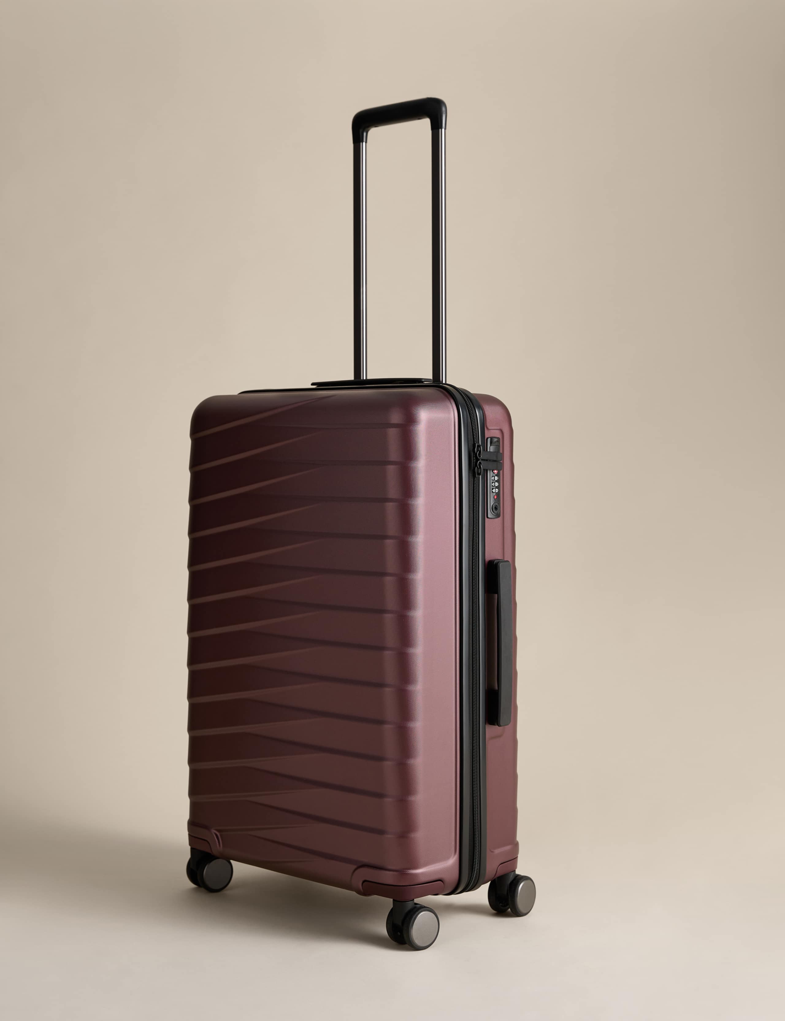 Oslo 4 Wheel Hard Shell Medium Suitcase 1 of 8