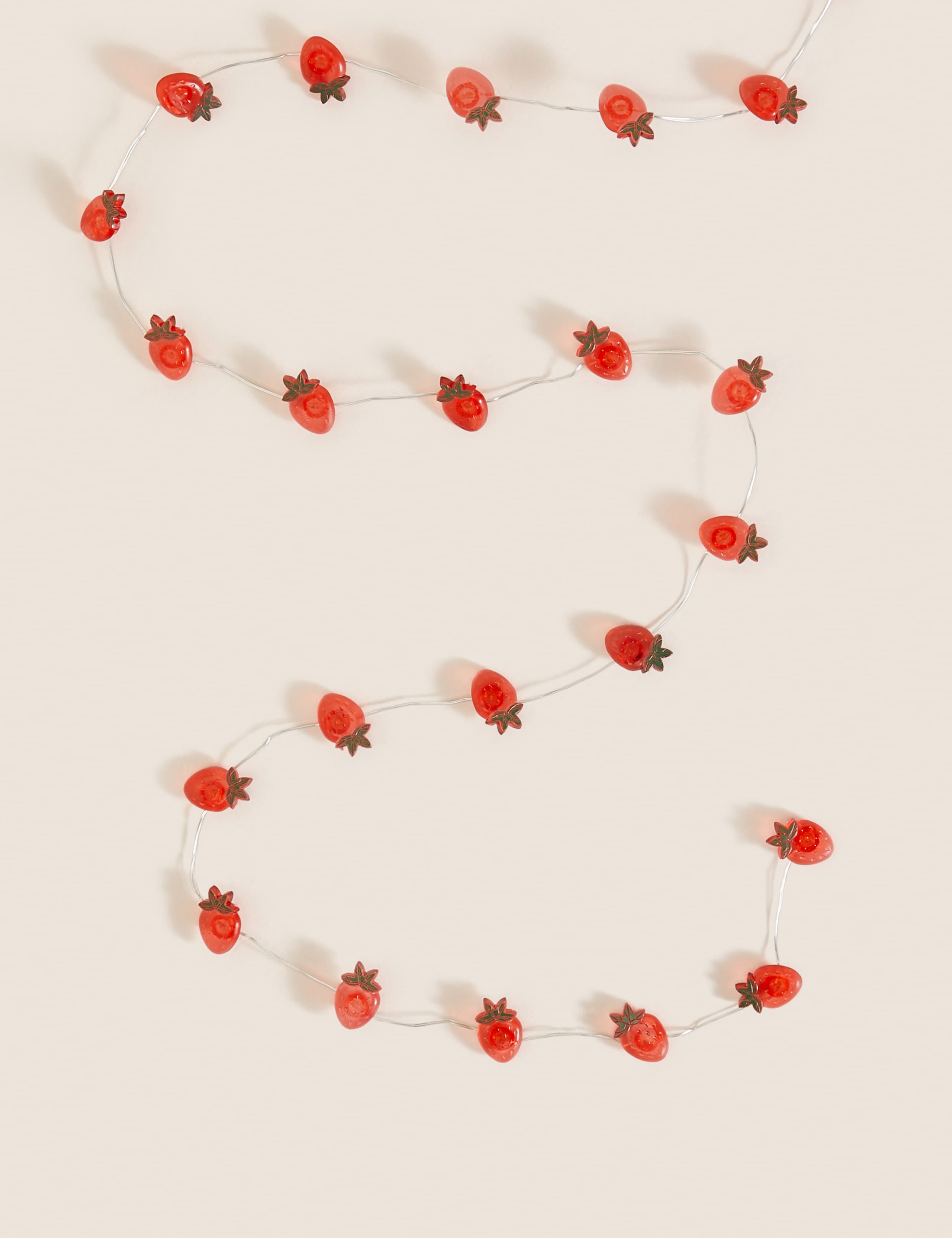 30 LED Strawberry Battery String Lights 4 of 7