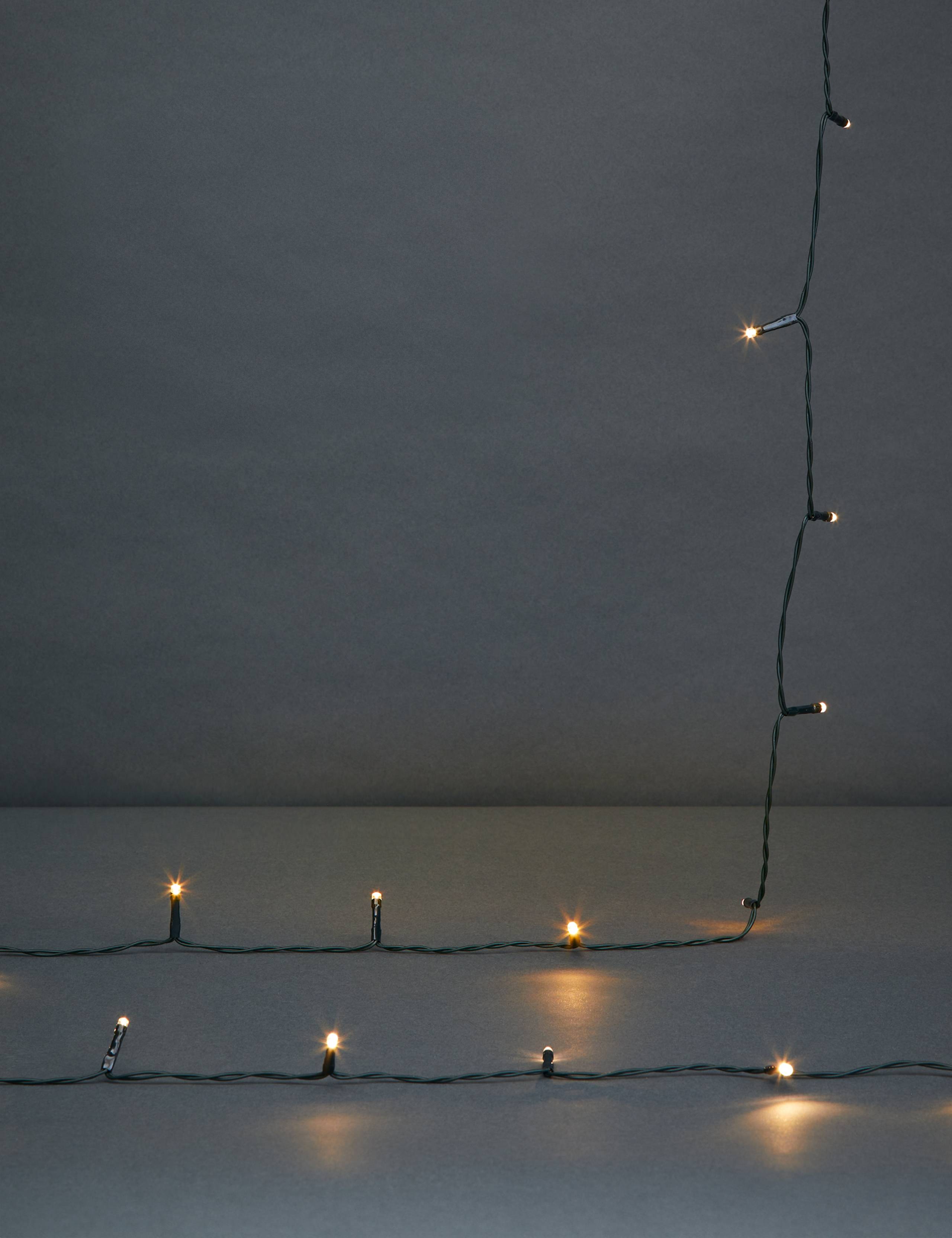 100 Warm White LED Battery Lights 1 of 4