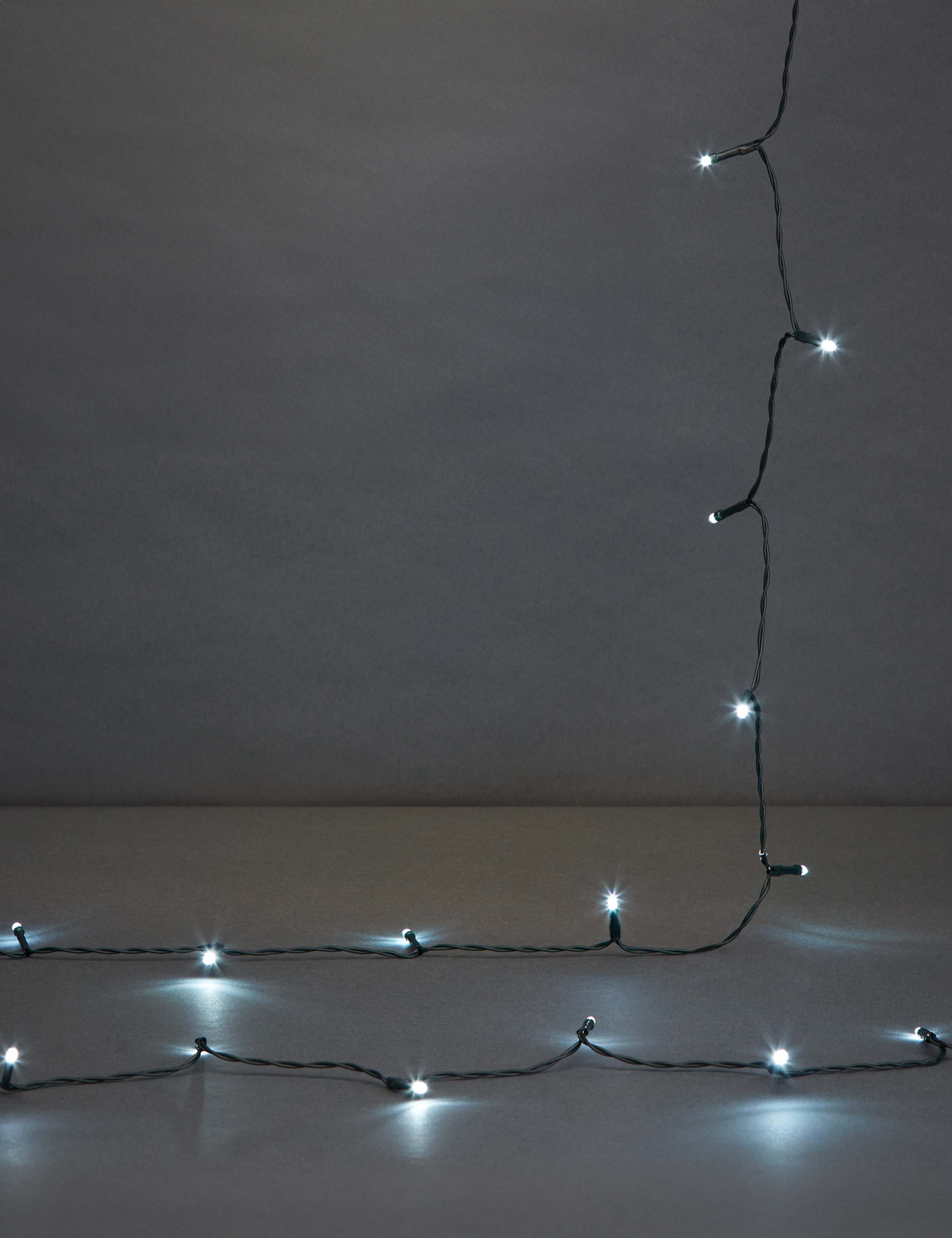 100 Bright White LED Battery Lights 1 of 6