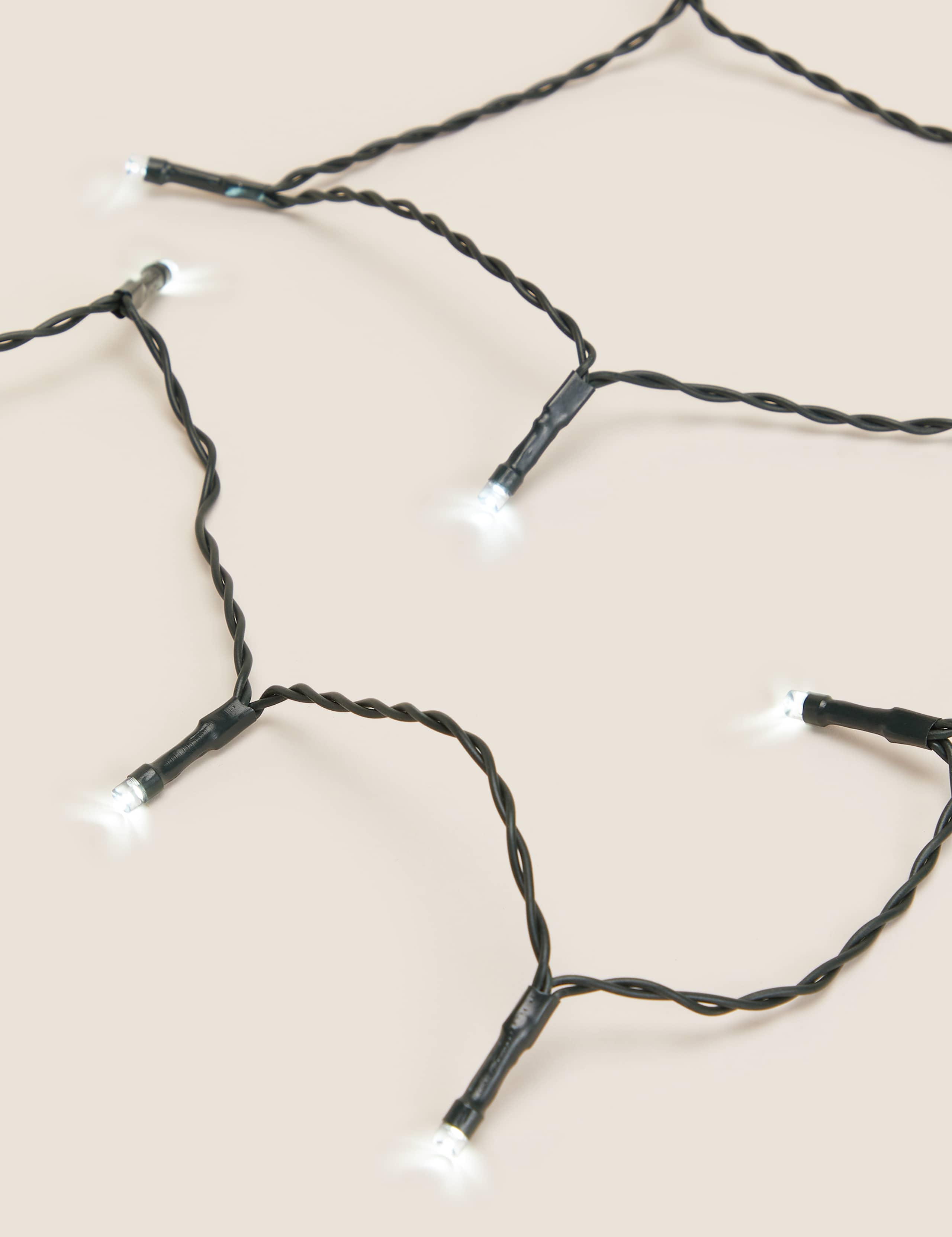 100 Bright White LED Battery Lights 4 of 6