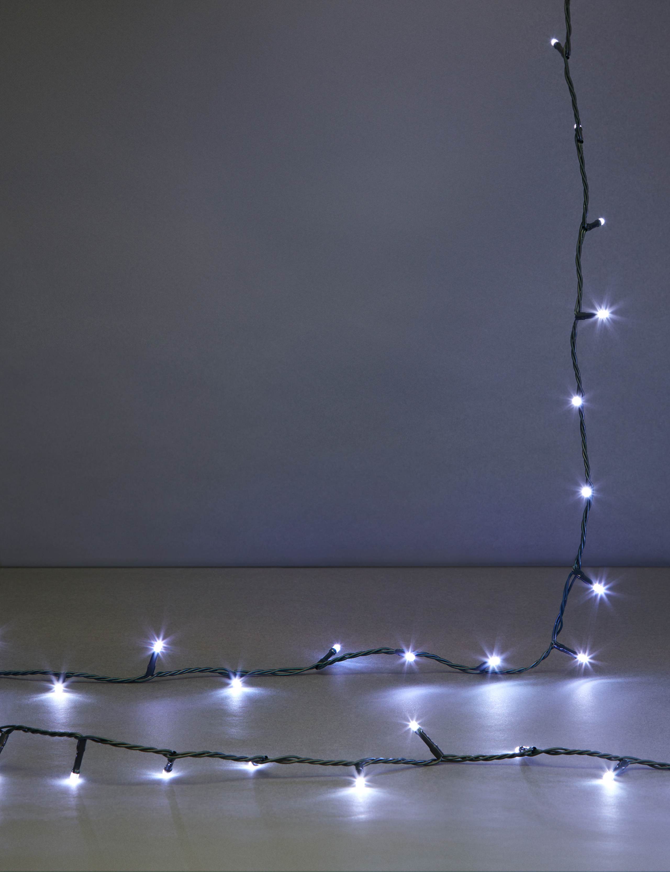 300 Bright White LED Mains Lights 1 of 7