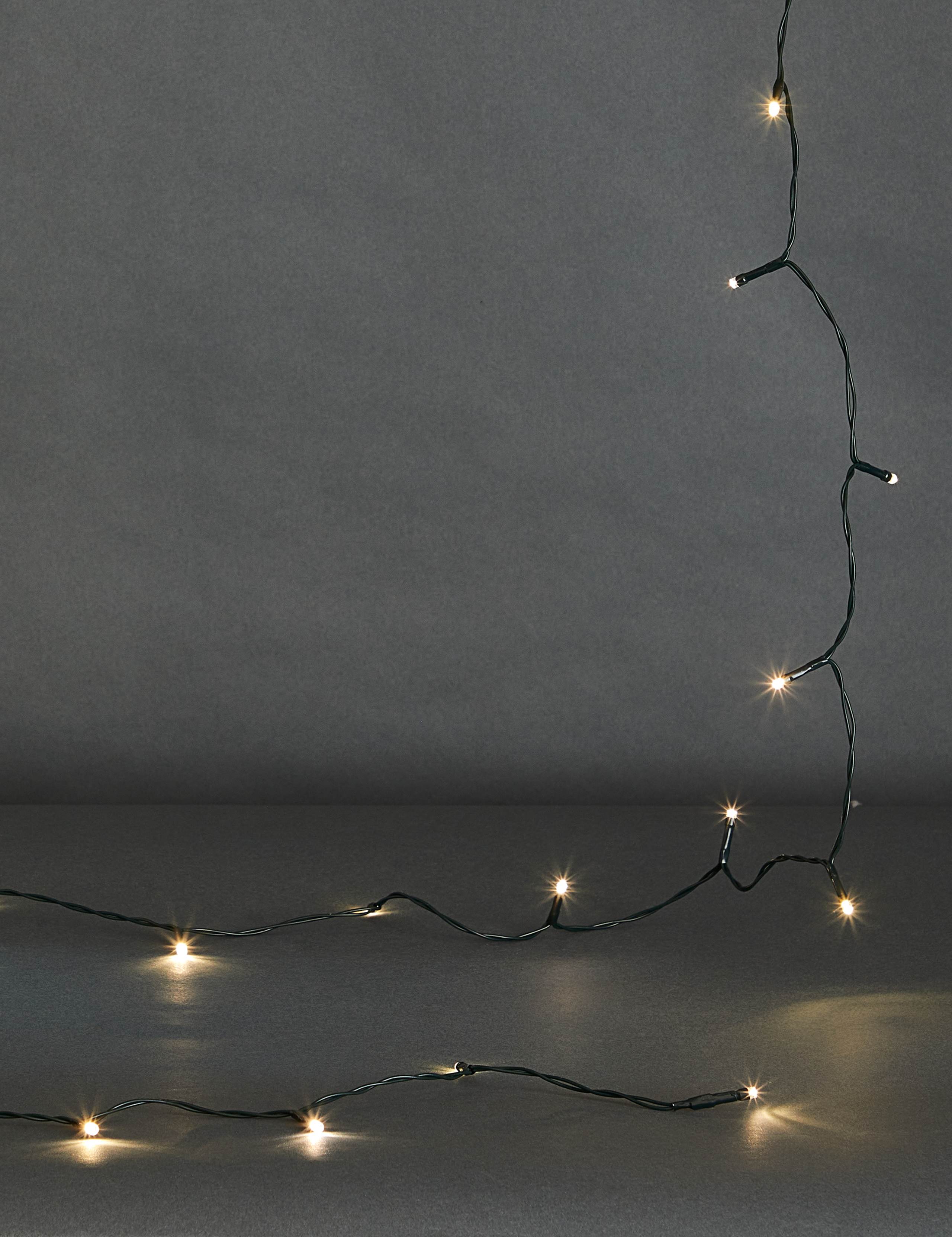 100 LED White String Lights 1 of 6