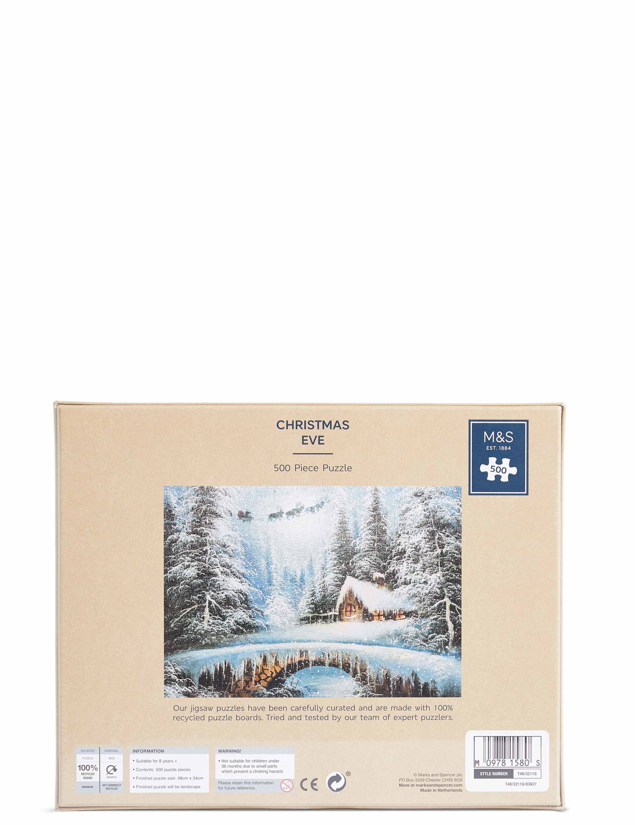 Christmas Eve 500 Piece Jigsaw Puzzle 4 of 4
