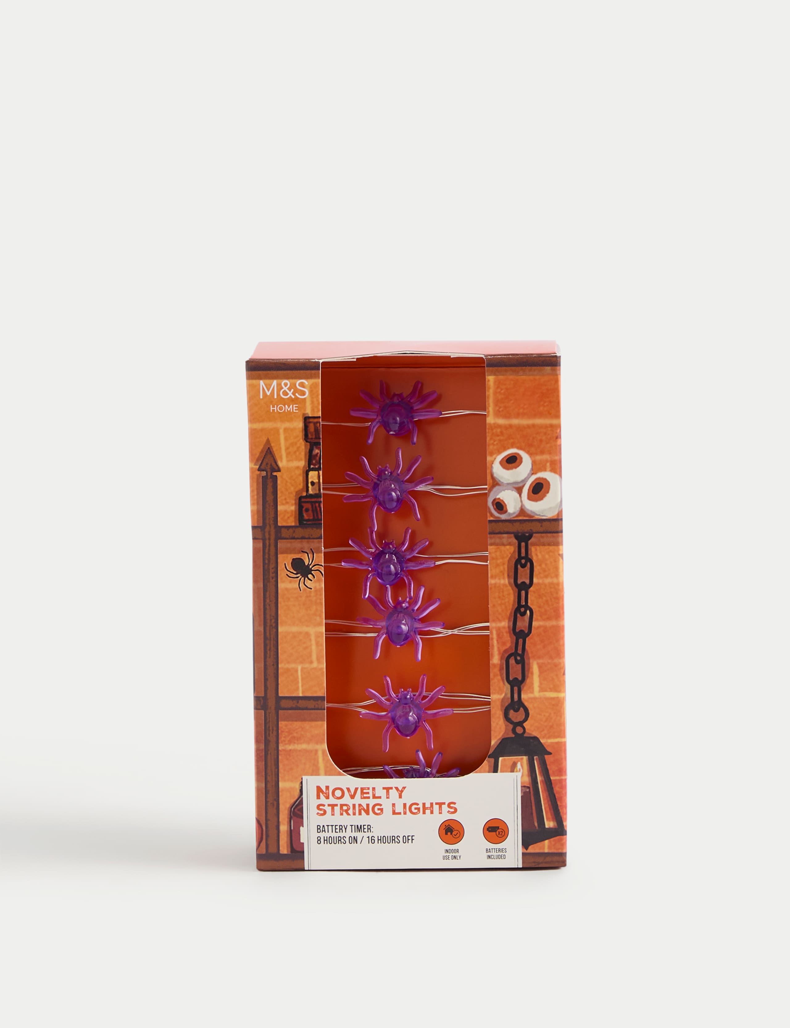 Halloween Spider Battery String Lights 3 of 3