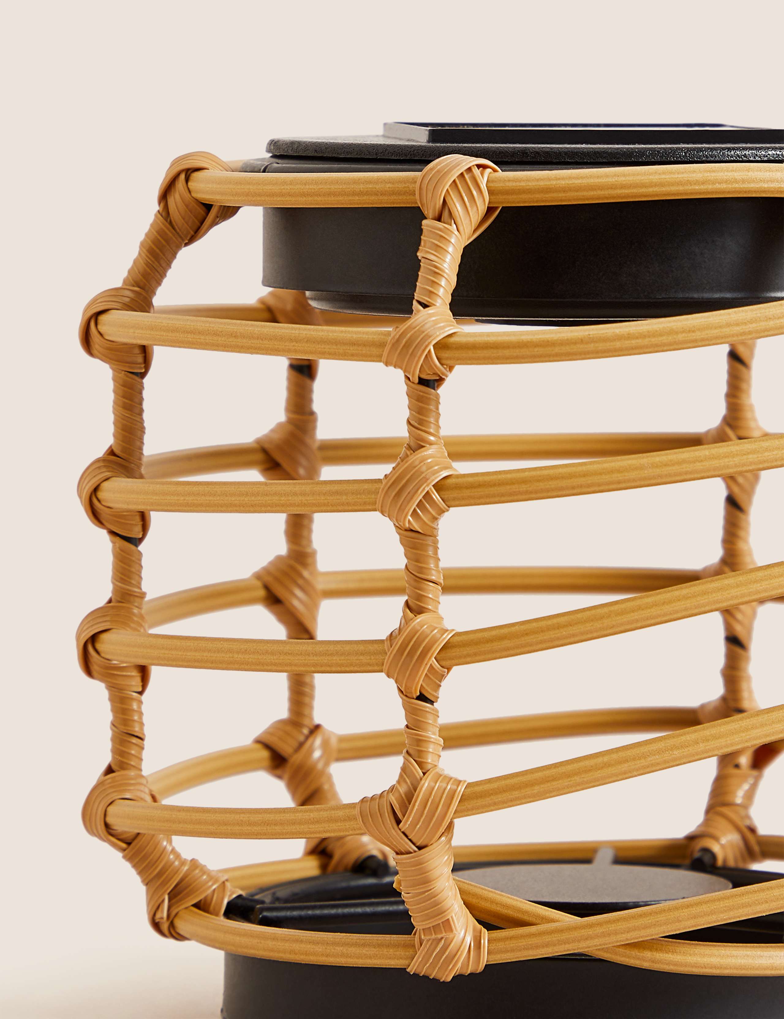 2pk Wicker Pathfinder Solar Lights 3 of 4