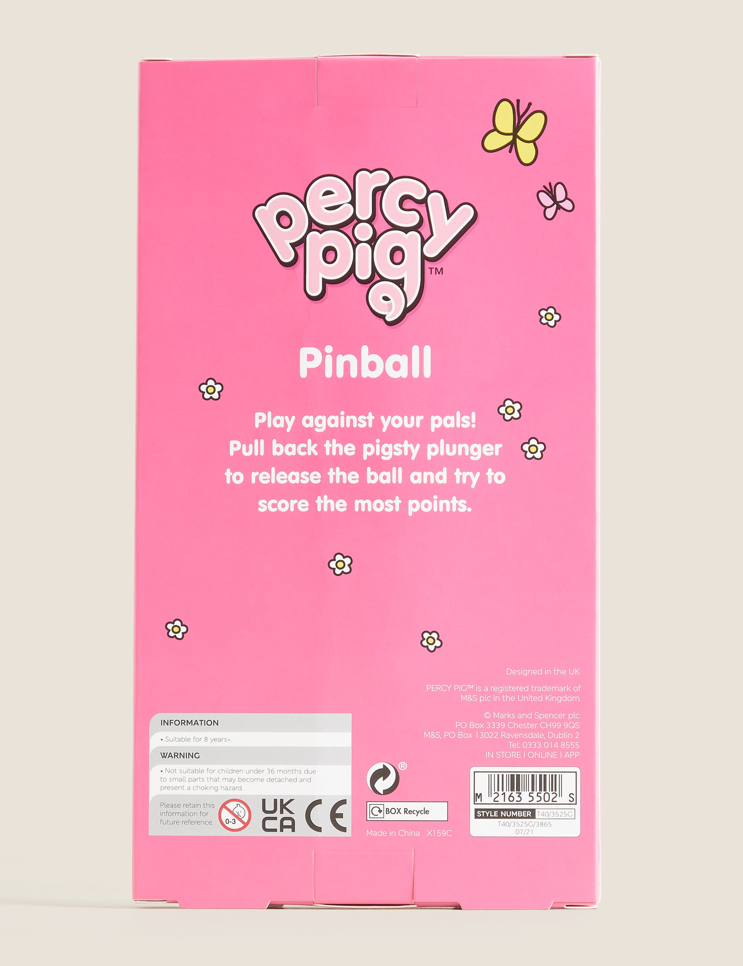 Percy Pig™ Pinball Game 3 of 3