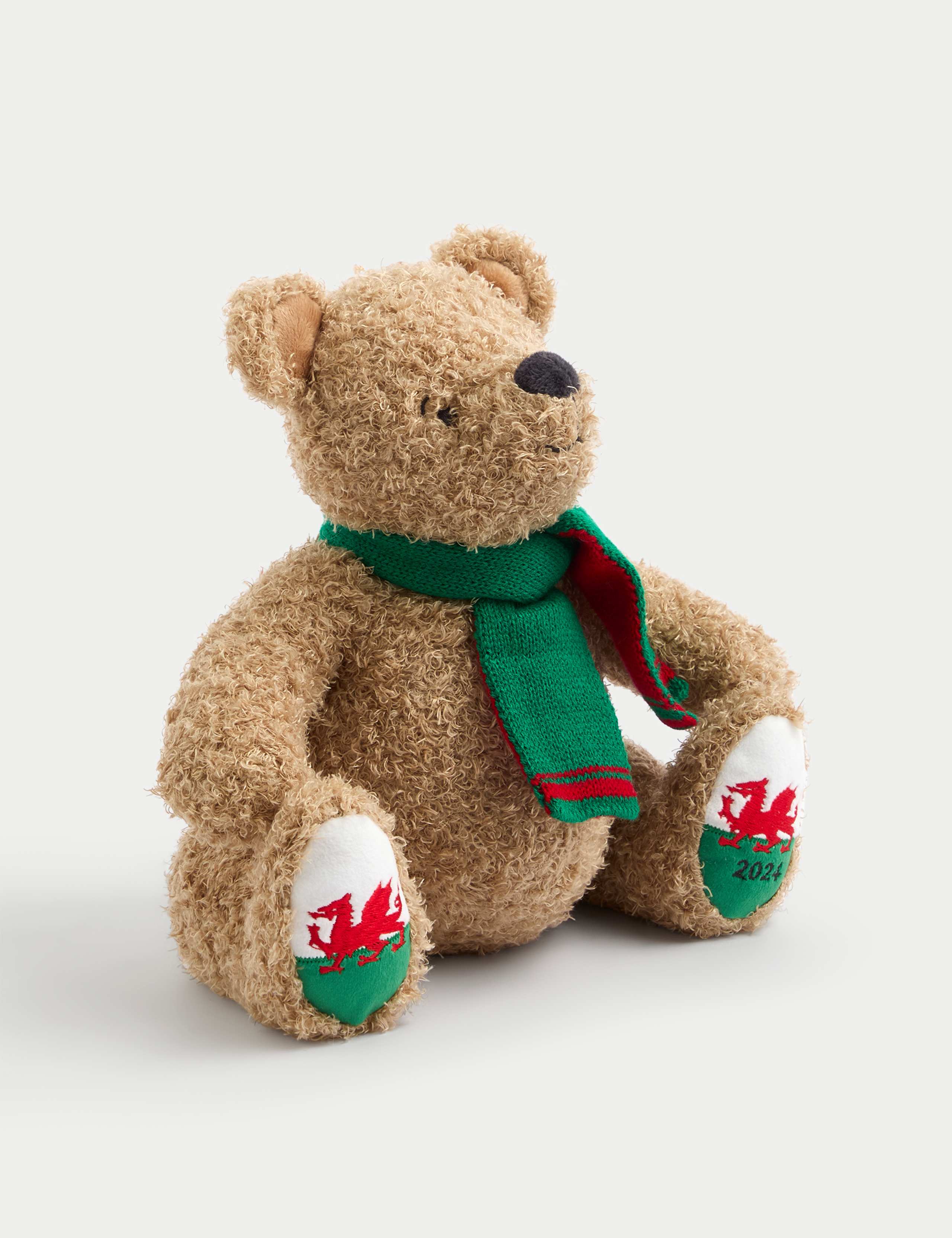 Spencer Bear™ Green Scarf Soft Toy 2 of 3