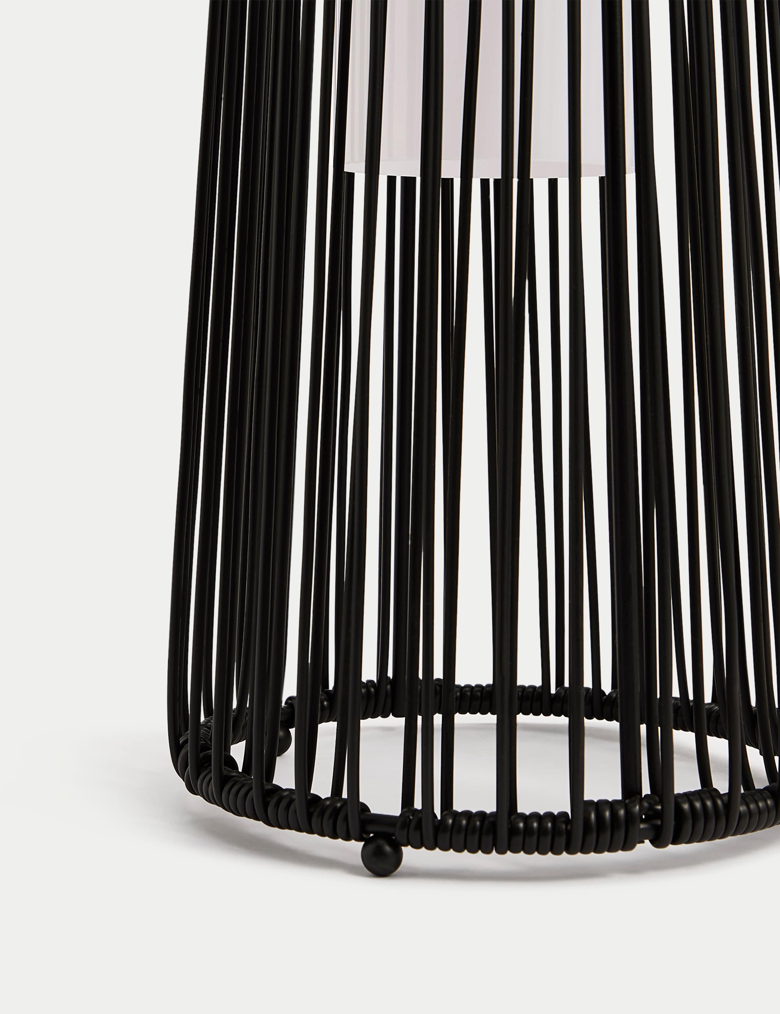 Large Warm White LED Solar Rope Lantern 3 of 4