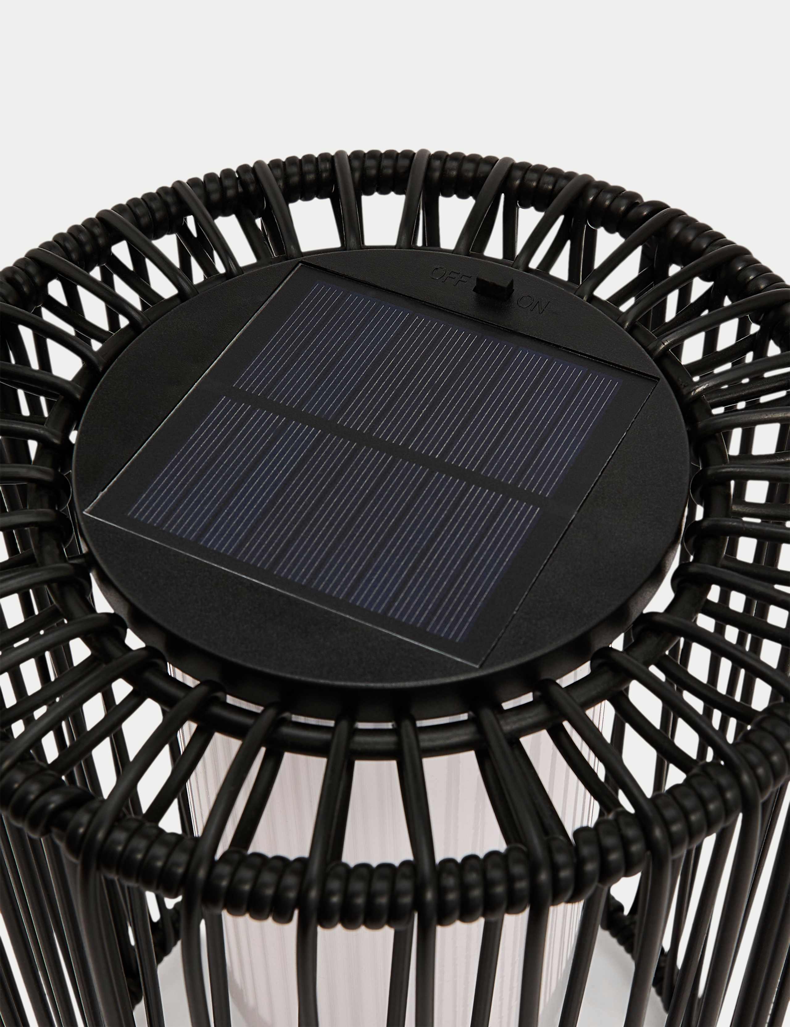 Medium Warm White LED Solar Rope Lantern 4 of 4