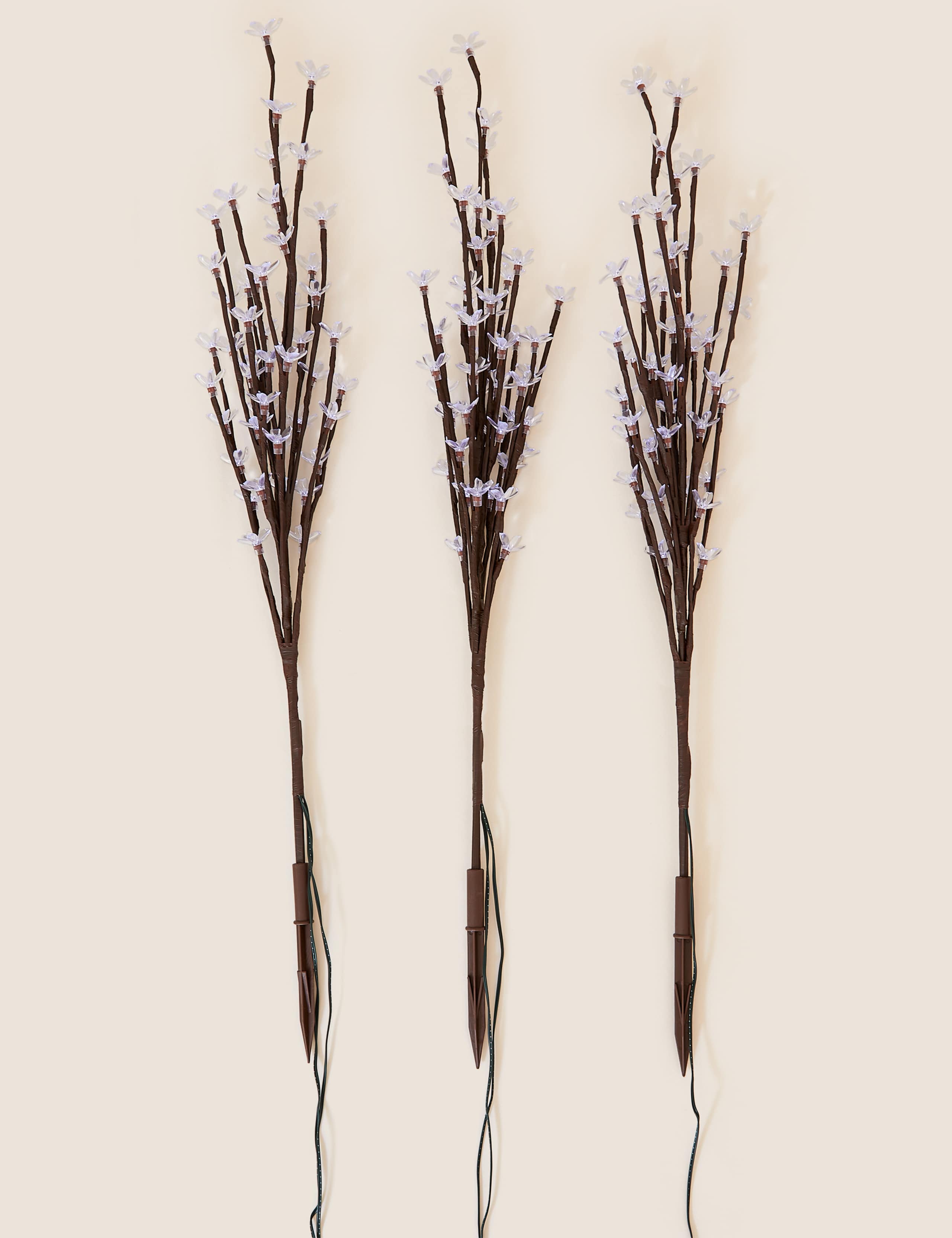 3pk Starburst Pathfinder Solar Lights 3 of 5