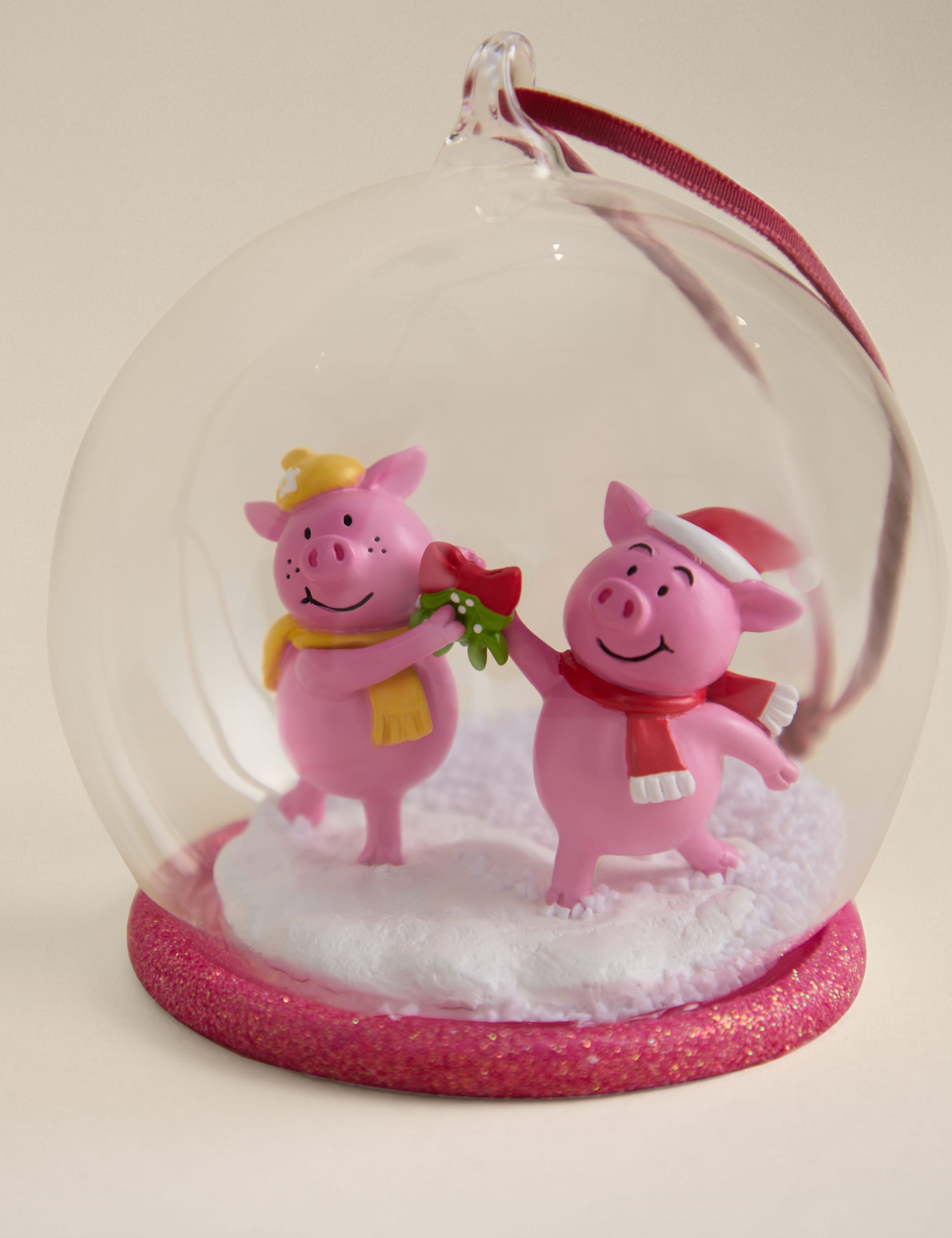 Percy Pig™ Cloche Hanging Decoration 2 of 2