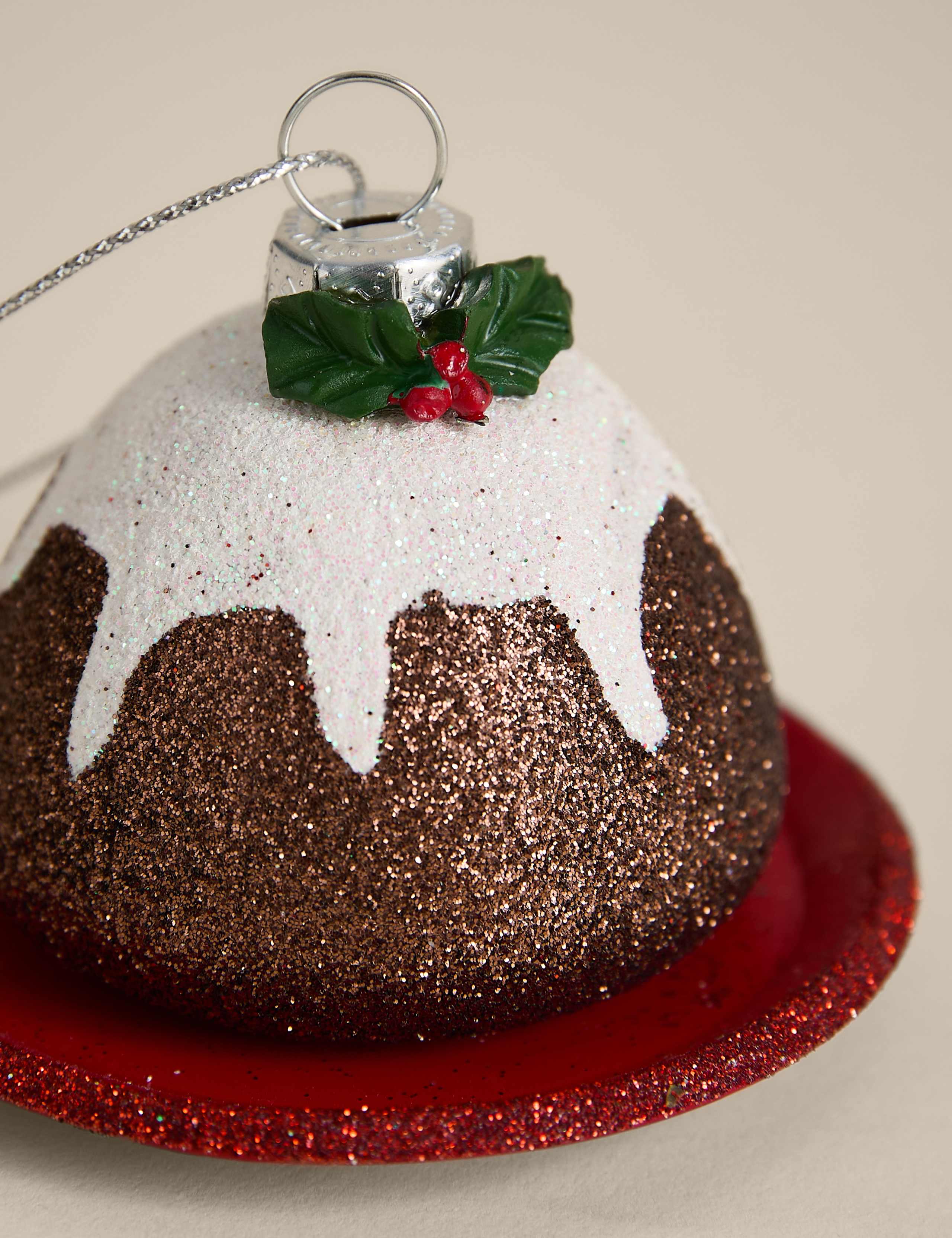Christmas Pudding Hanging Decoration 2 of 2