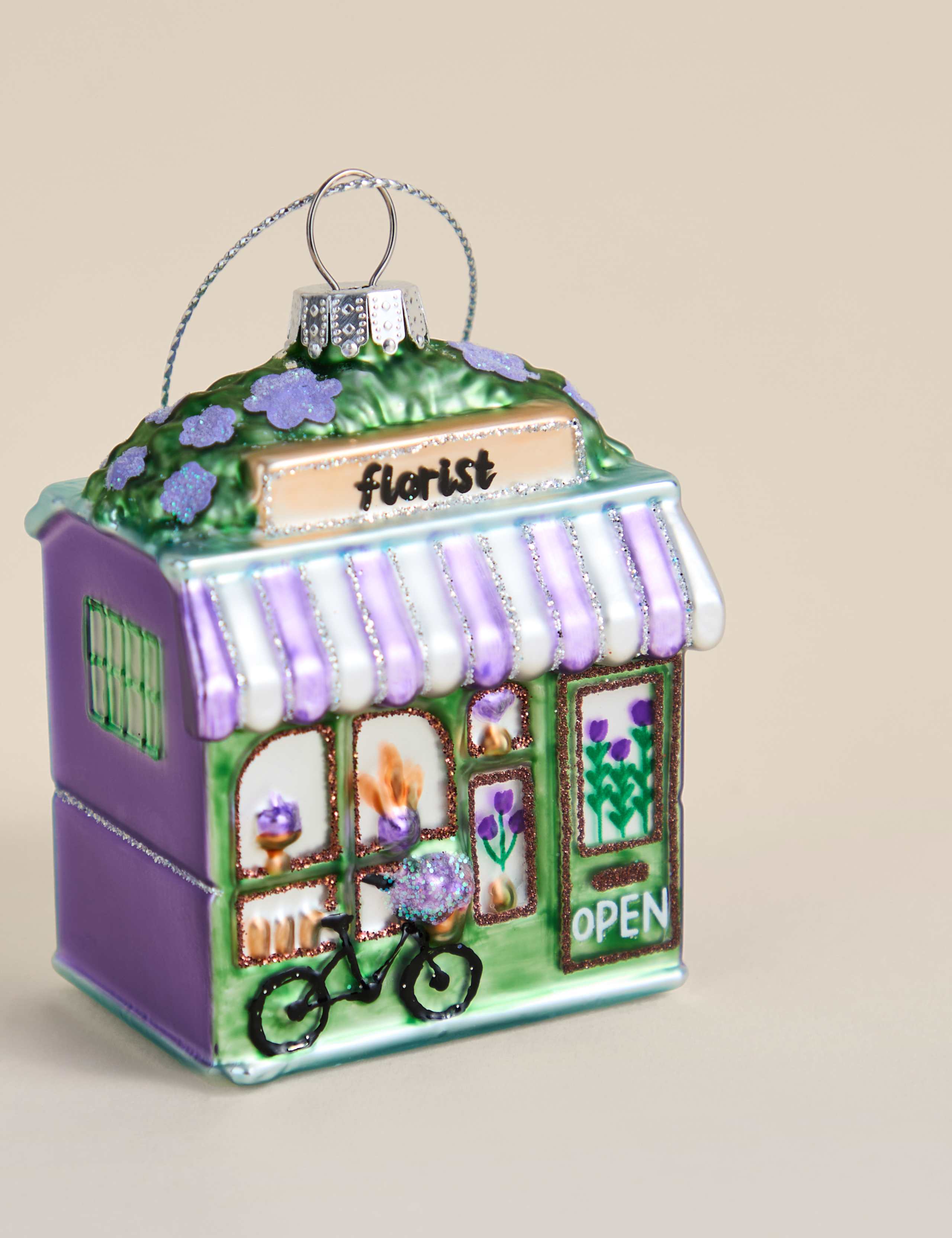 Florist Glass Hanging Decoration 2 of 2