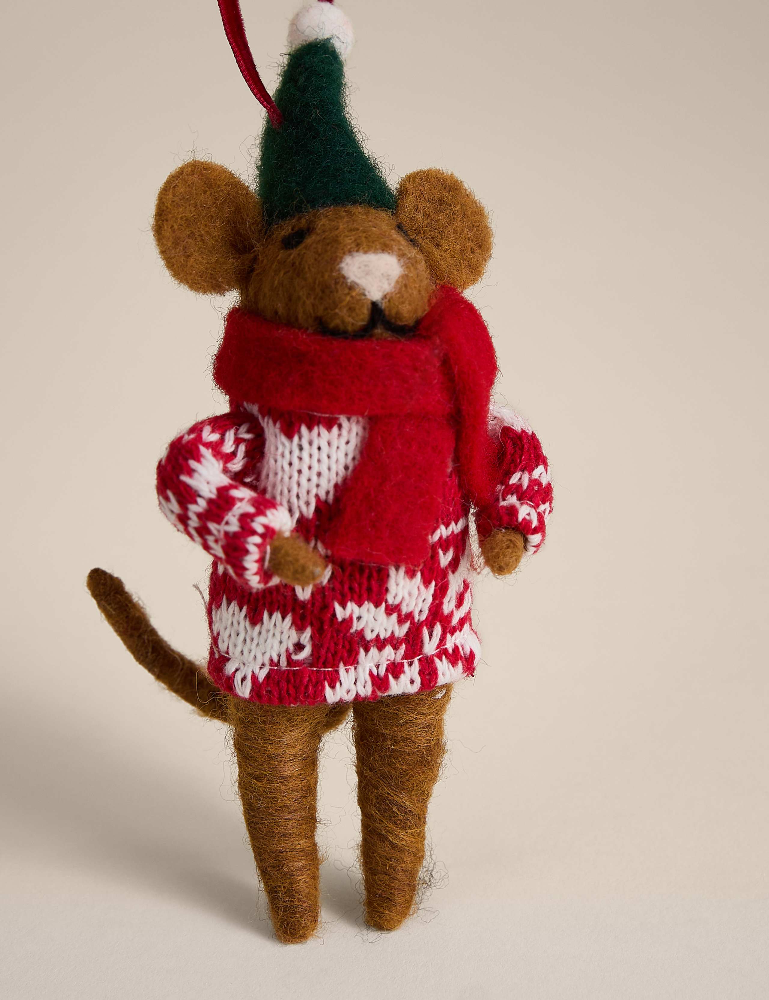 Felt Hanging Mouse Decoration 2 of 2