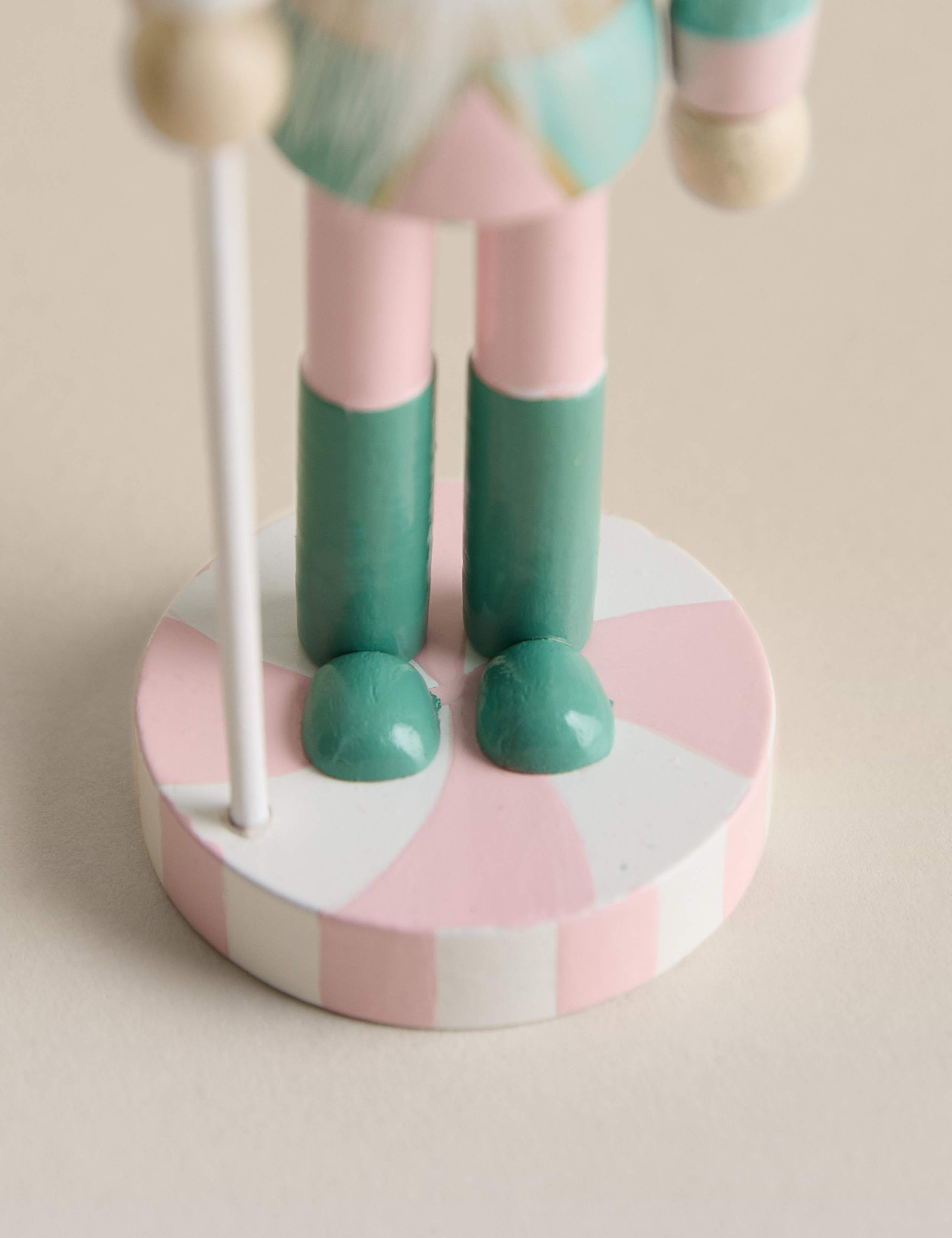Pastel Hanging Nutcracker Decoration 3 of 5