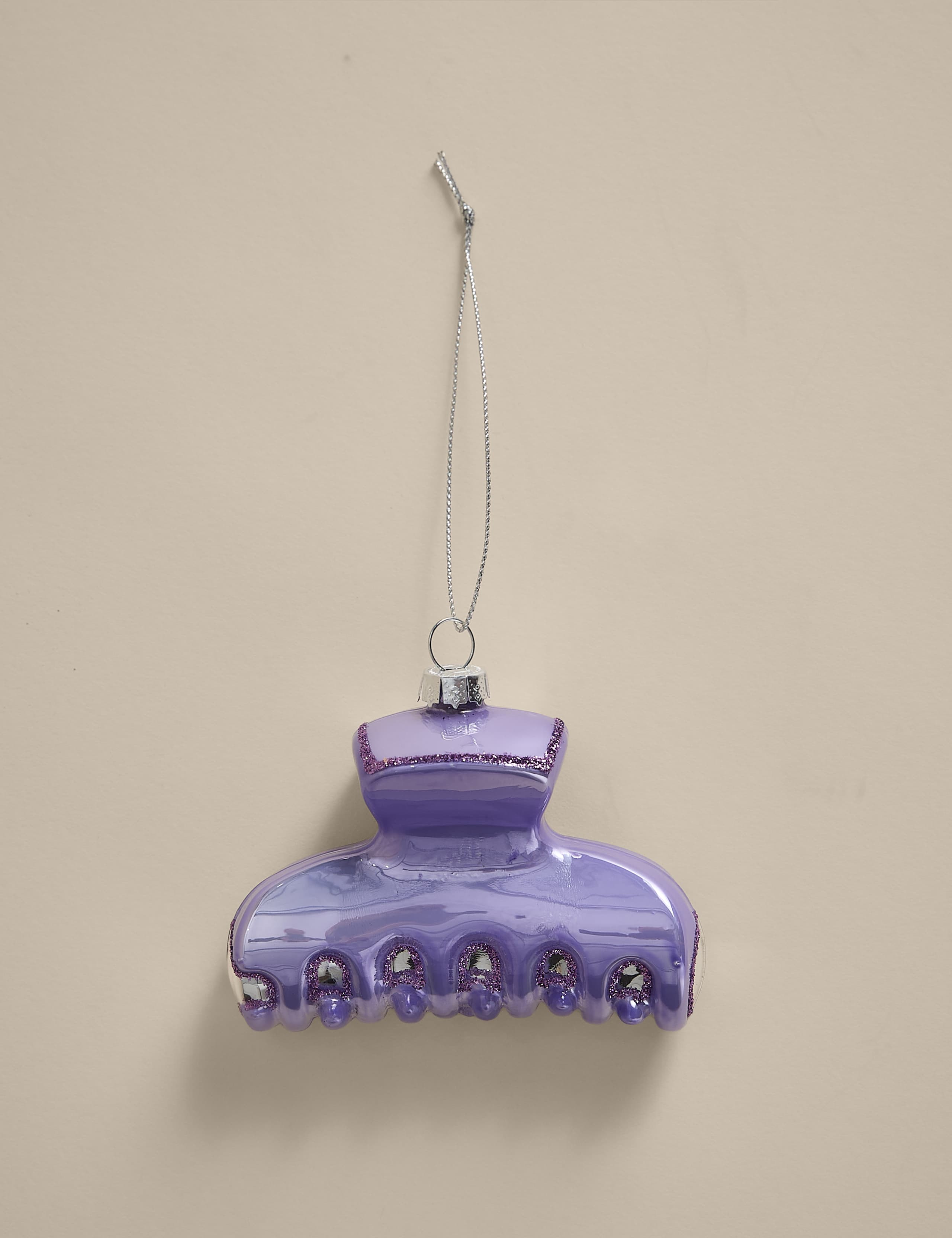 Glass Hanging Claw Clip Decoration 2 of 3