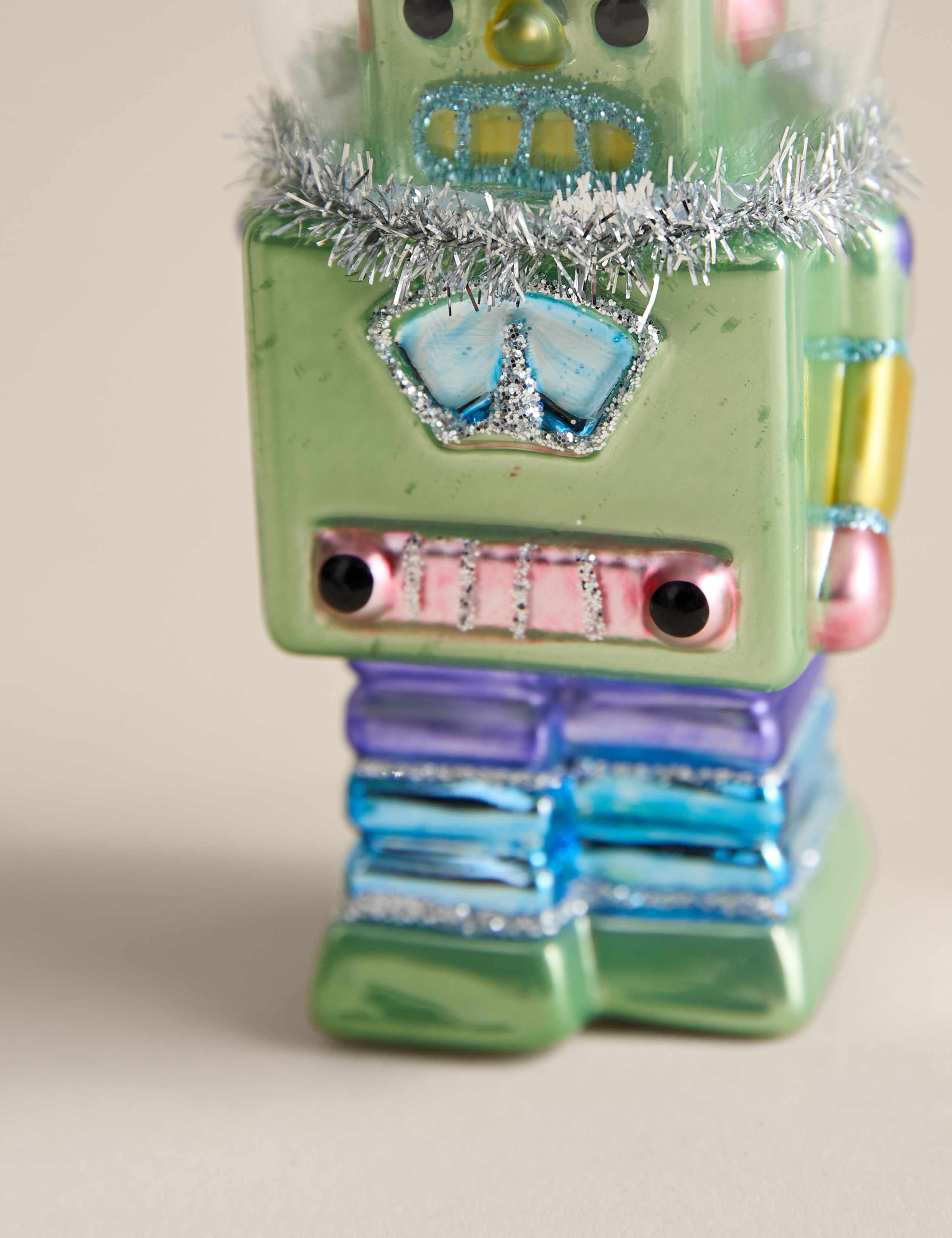 Glass Hanging Robot Decoration 2 of 2