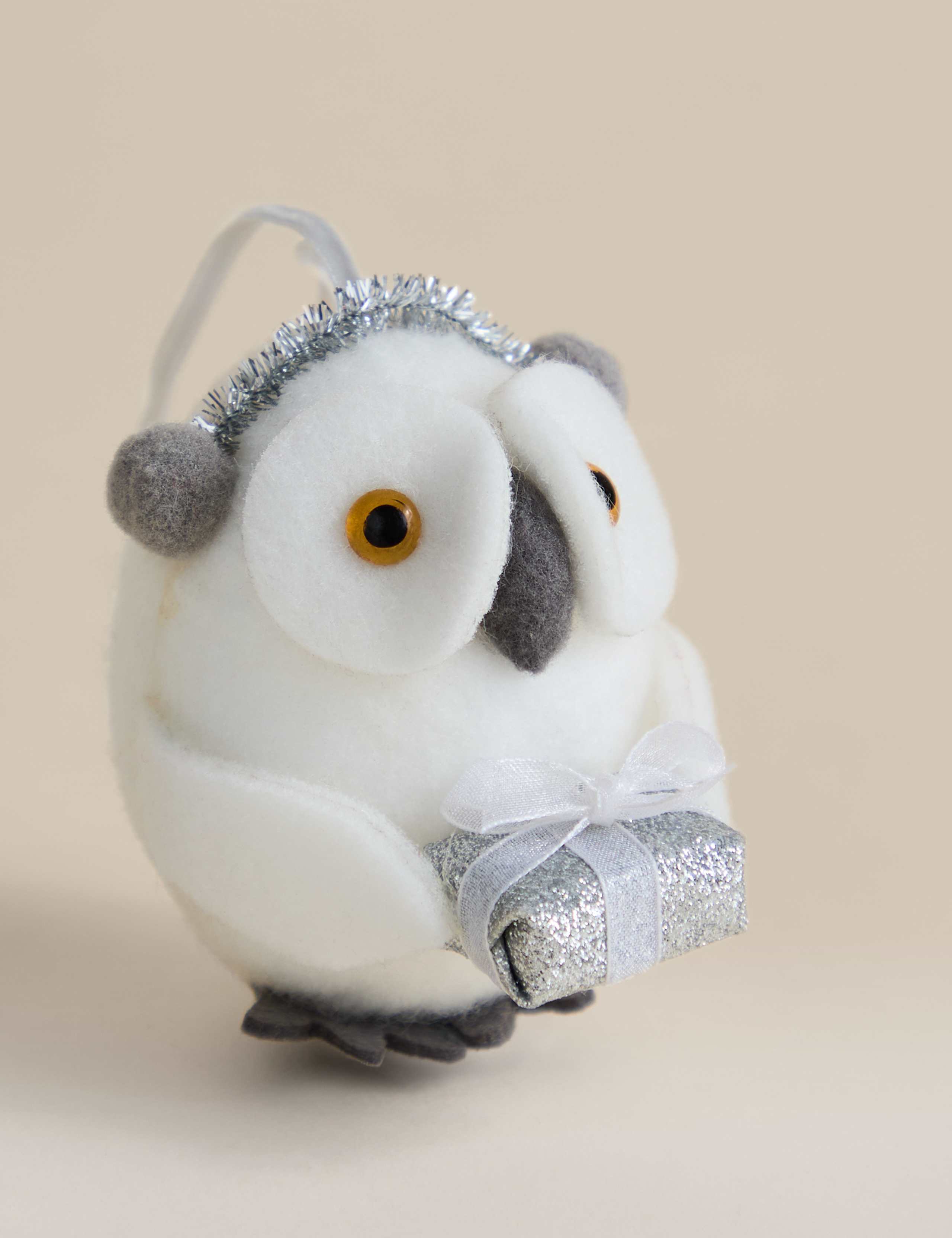 Felt Hanging Owl Decoration 3 of 4