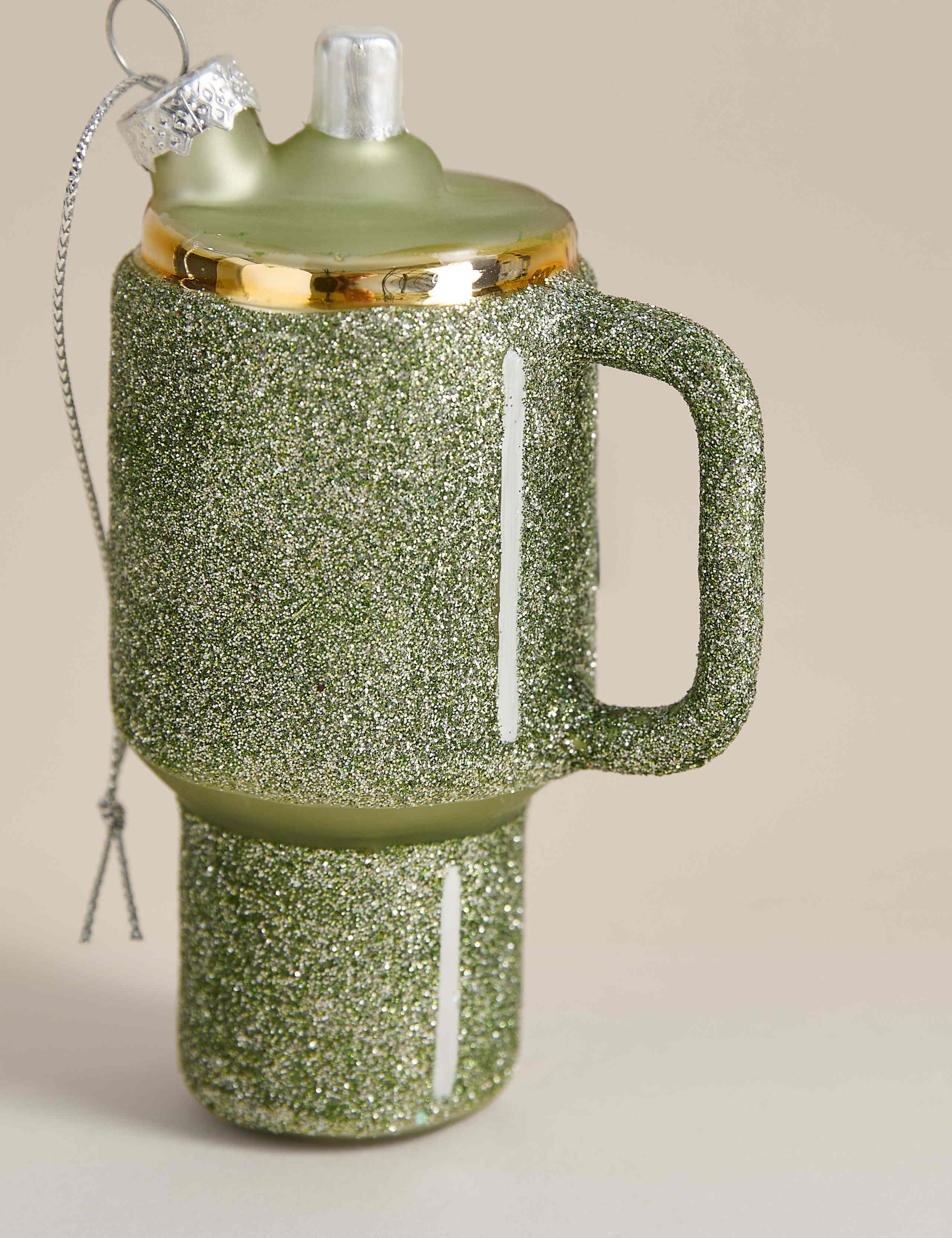 Refill Cup Glass Hanging Decoration 2 of 2