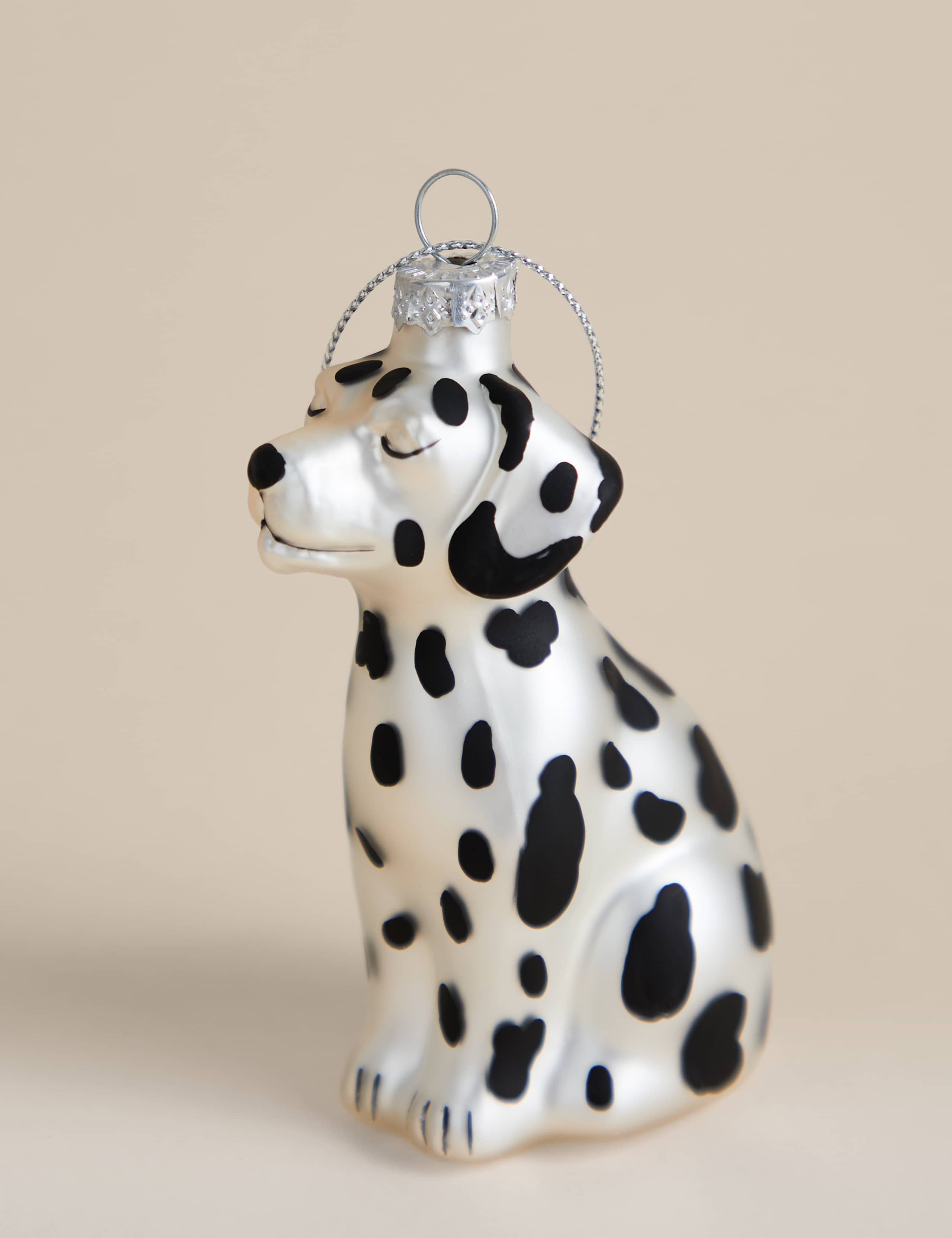 Dalmatian Glass Hanging Decoration 2 of 2