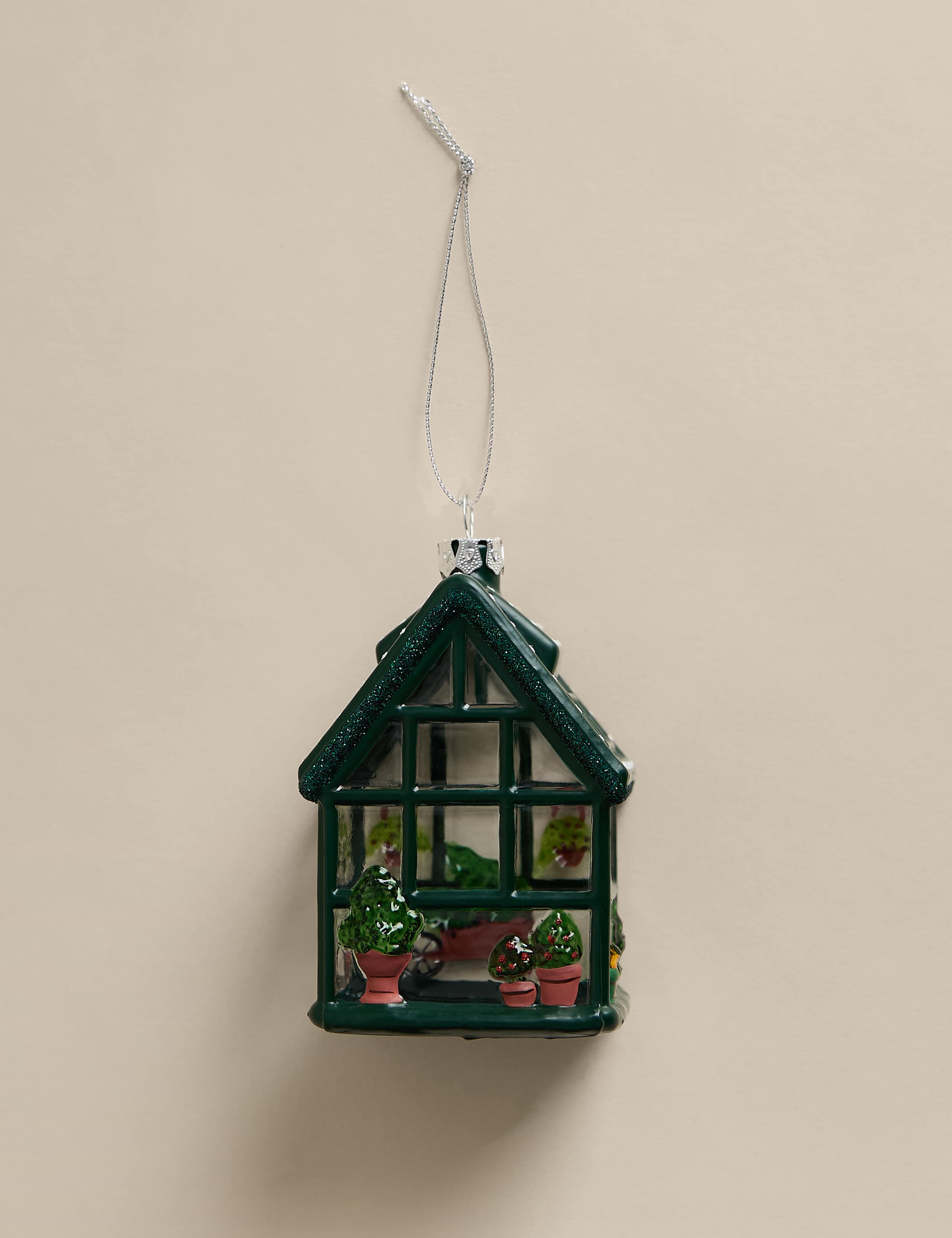 Glass Hanging Greenhouse Decoration 2 of 3