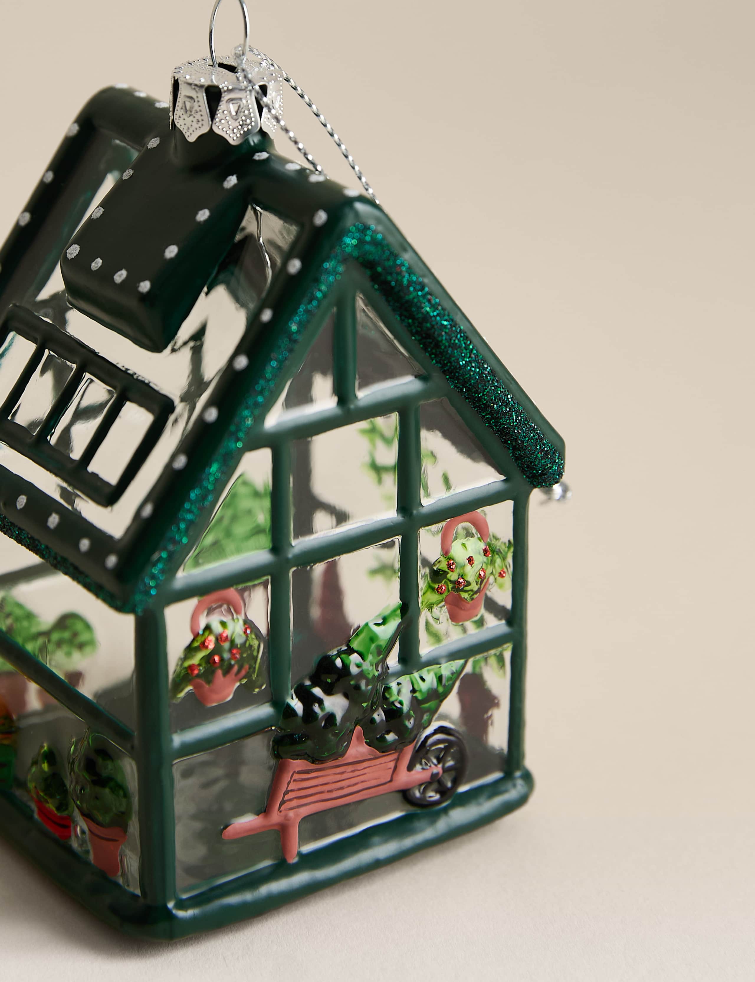 Glass Hanging Greenhouse Decoration 3 of 3