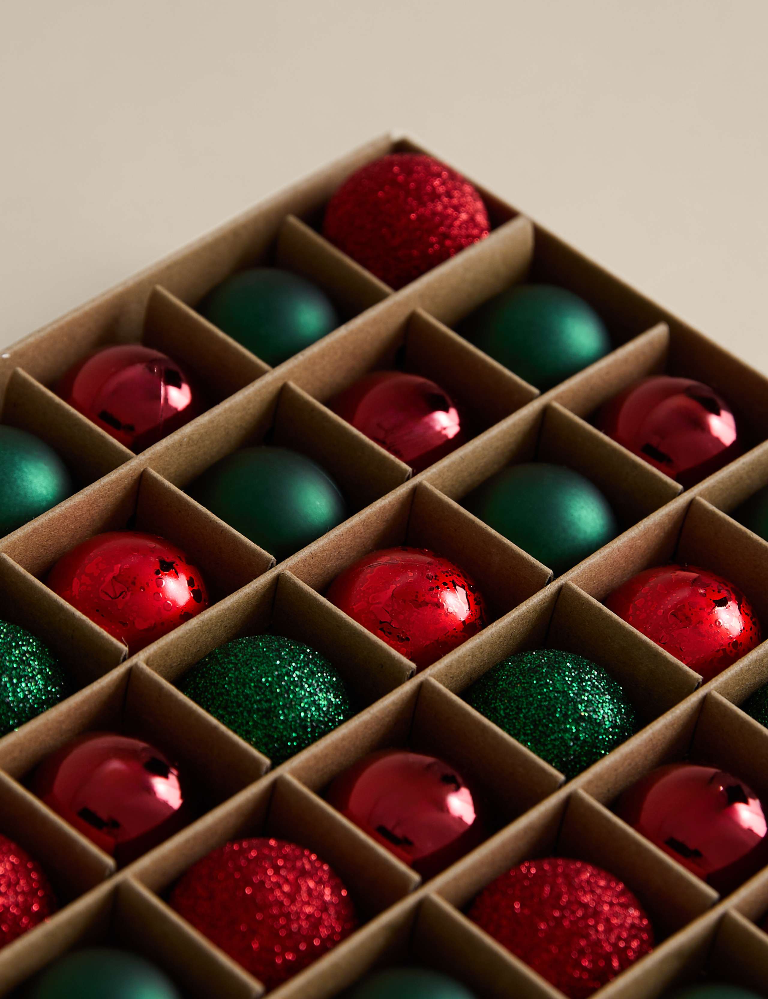 49pk Mini Shatterproof Baubles 3 of 3