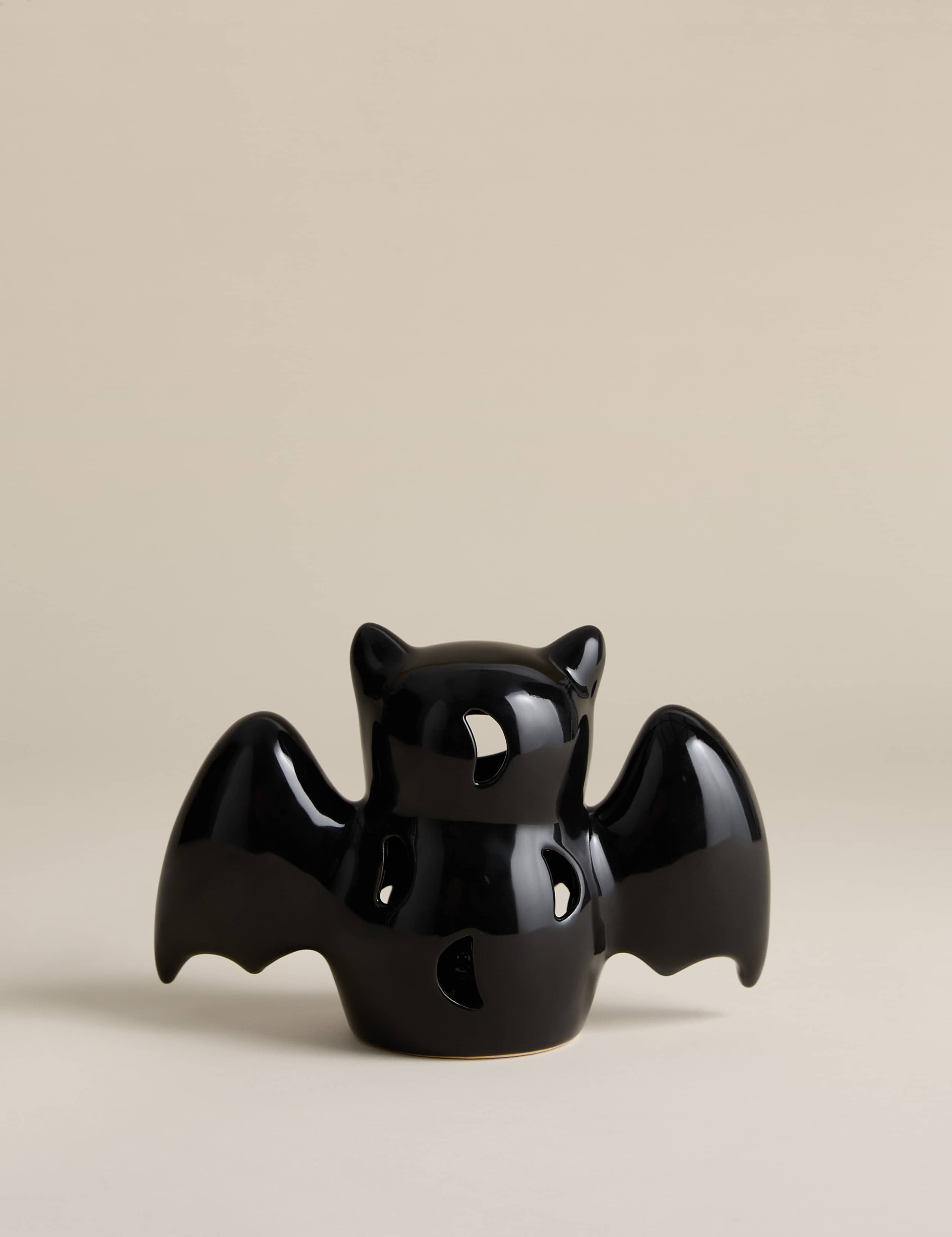 Halloween Light Up Ceramic Bat 3 of 4