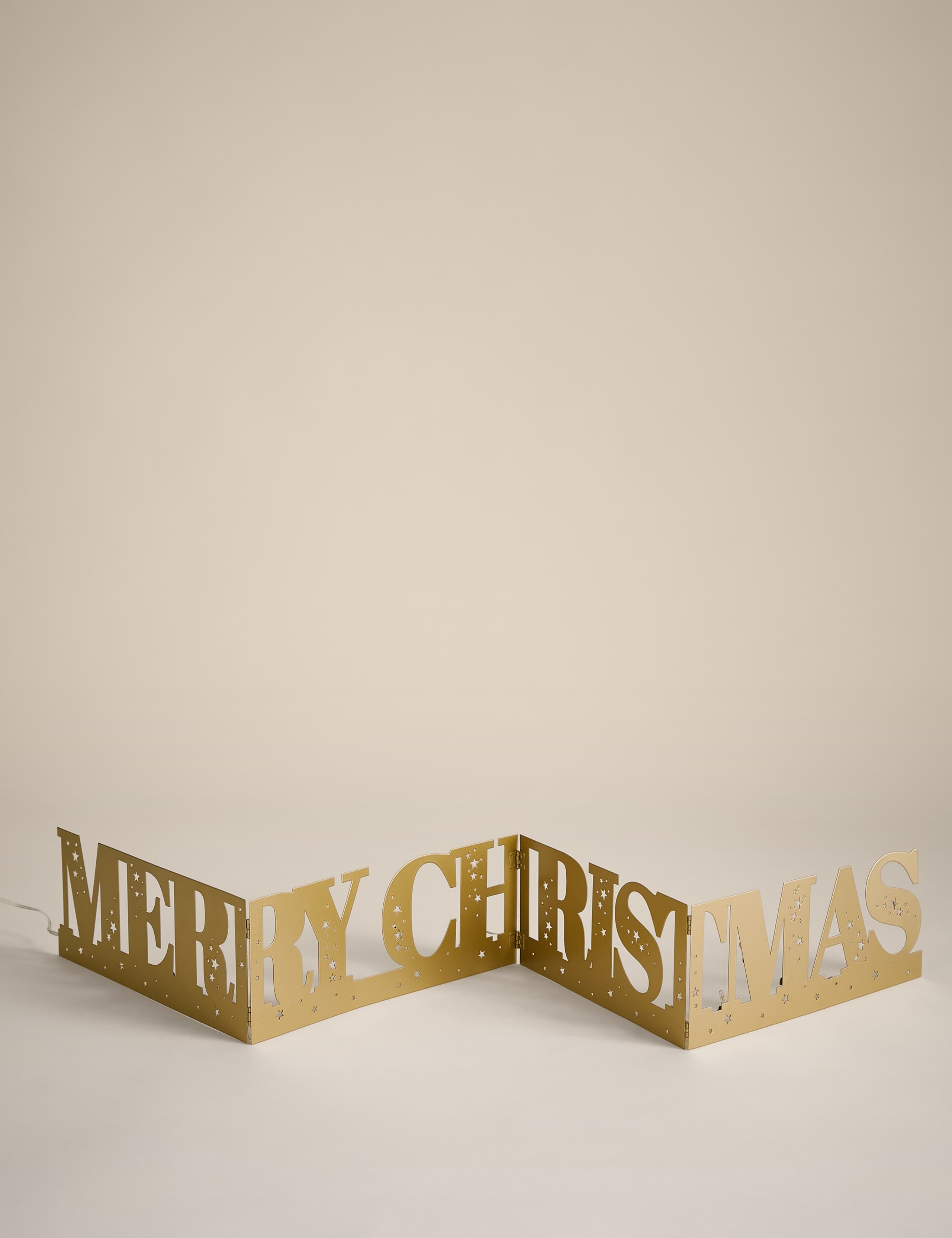 Light Up Merry Christmas Decoration 2 of 3