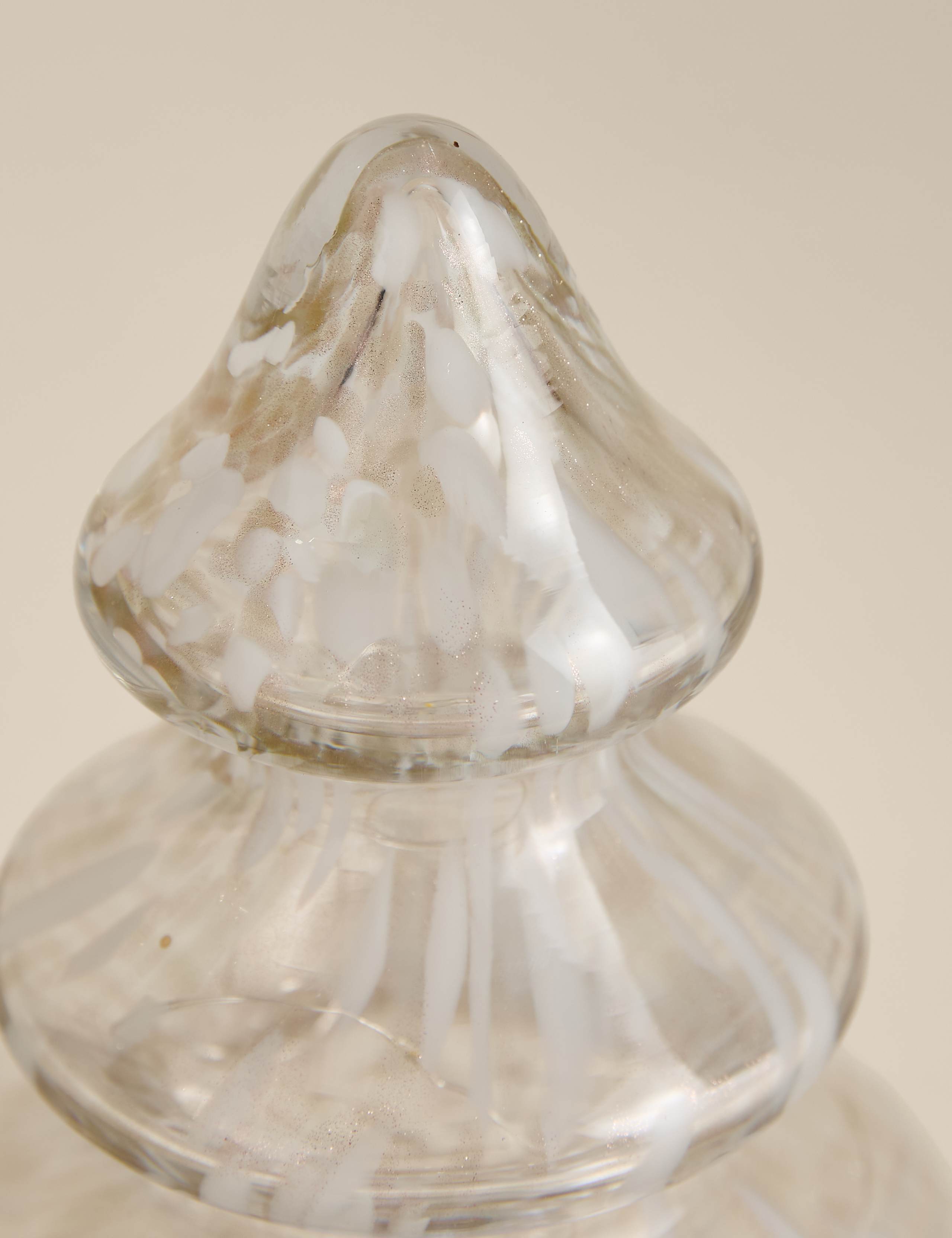 Confetti Glass Light Up Tree Decoration 4 of 4