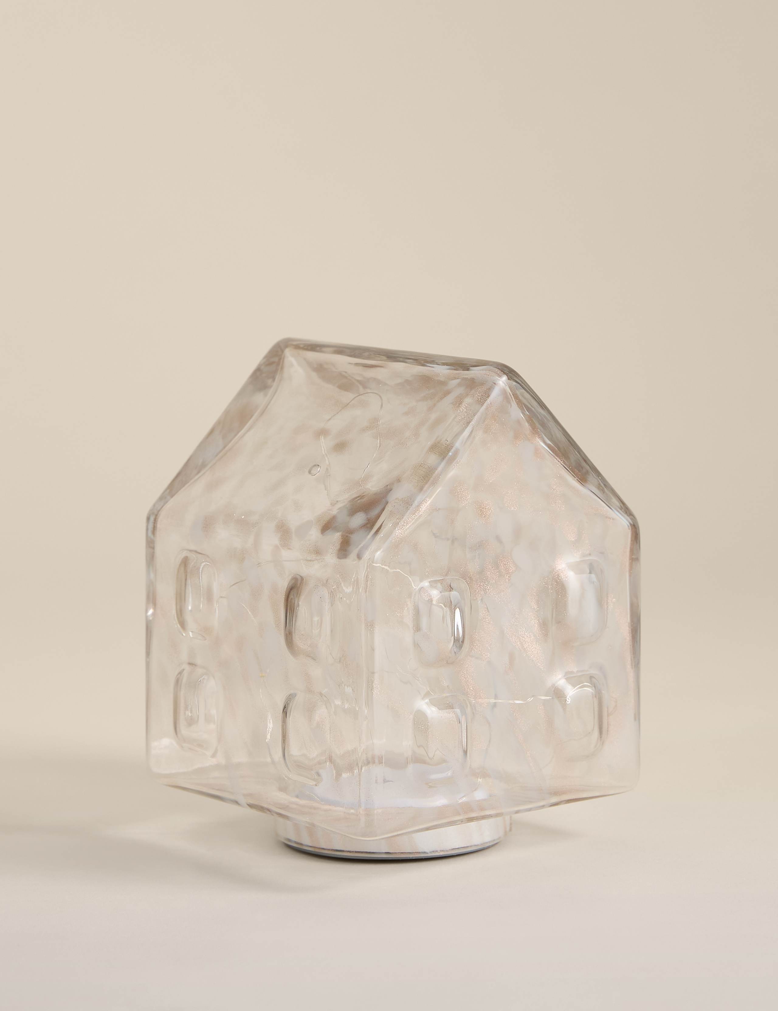 Confetti Glass Light Up House Decoration 3 of 5