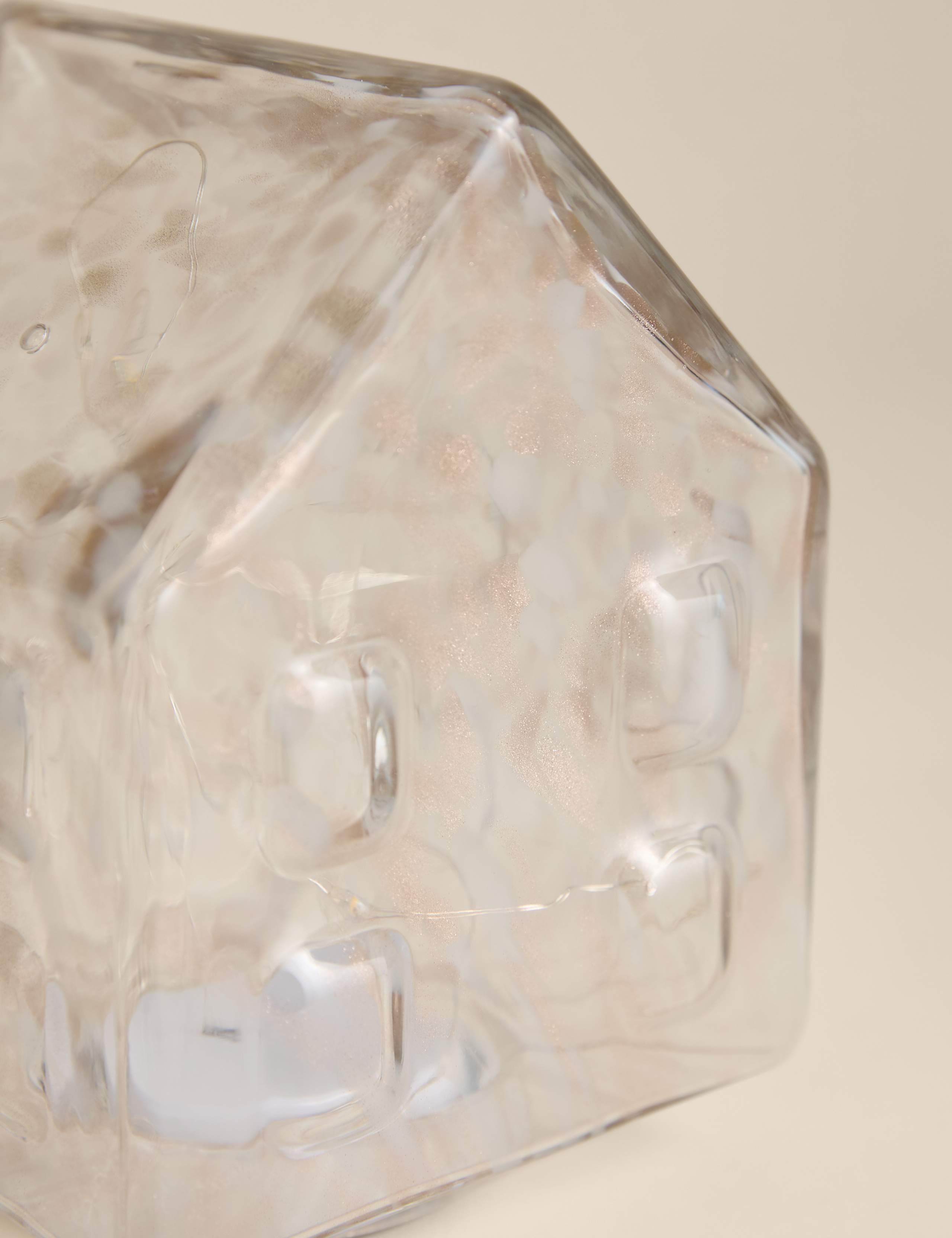 Confetti Glass Light Up House Decoration 4 of 5