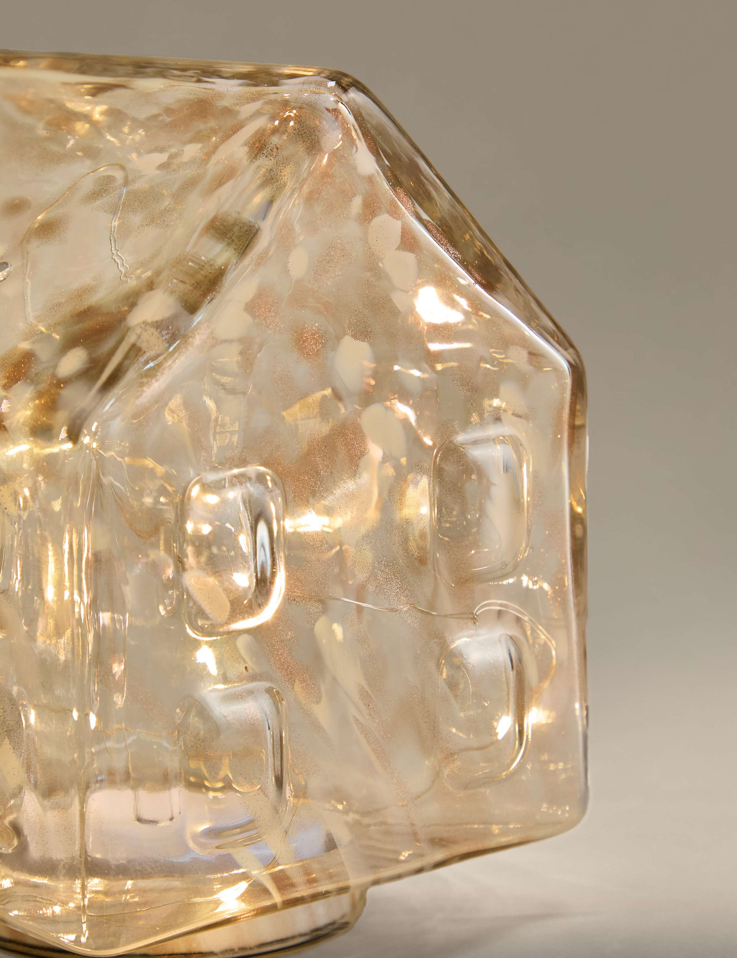 Confetti Glass Light Up House Decoration 5 of 5
