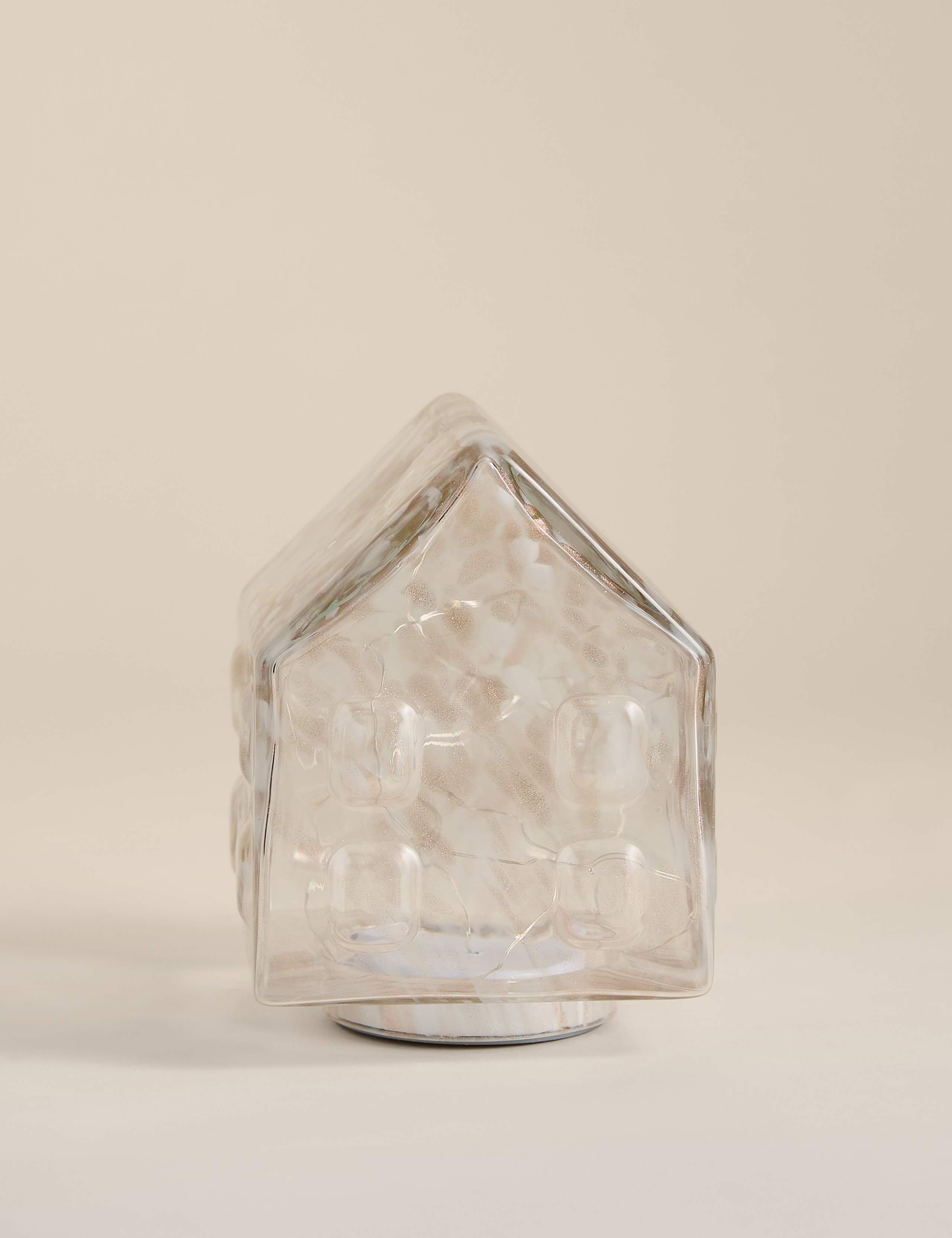 Confetti Glass Light Up House Decoration 2 of 5