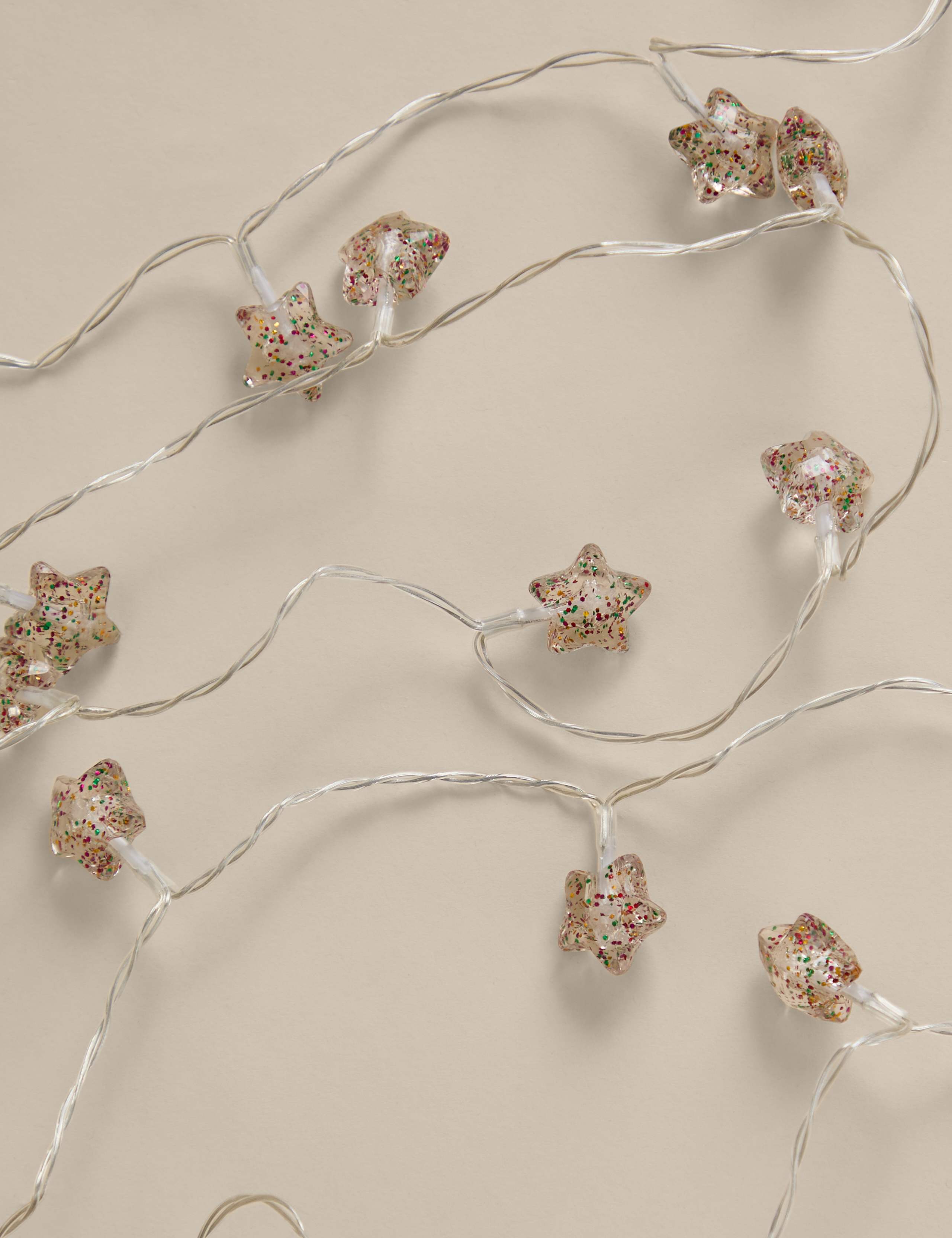 20 Confetti Star Battery String Lights 2 of 3