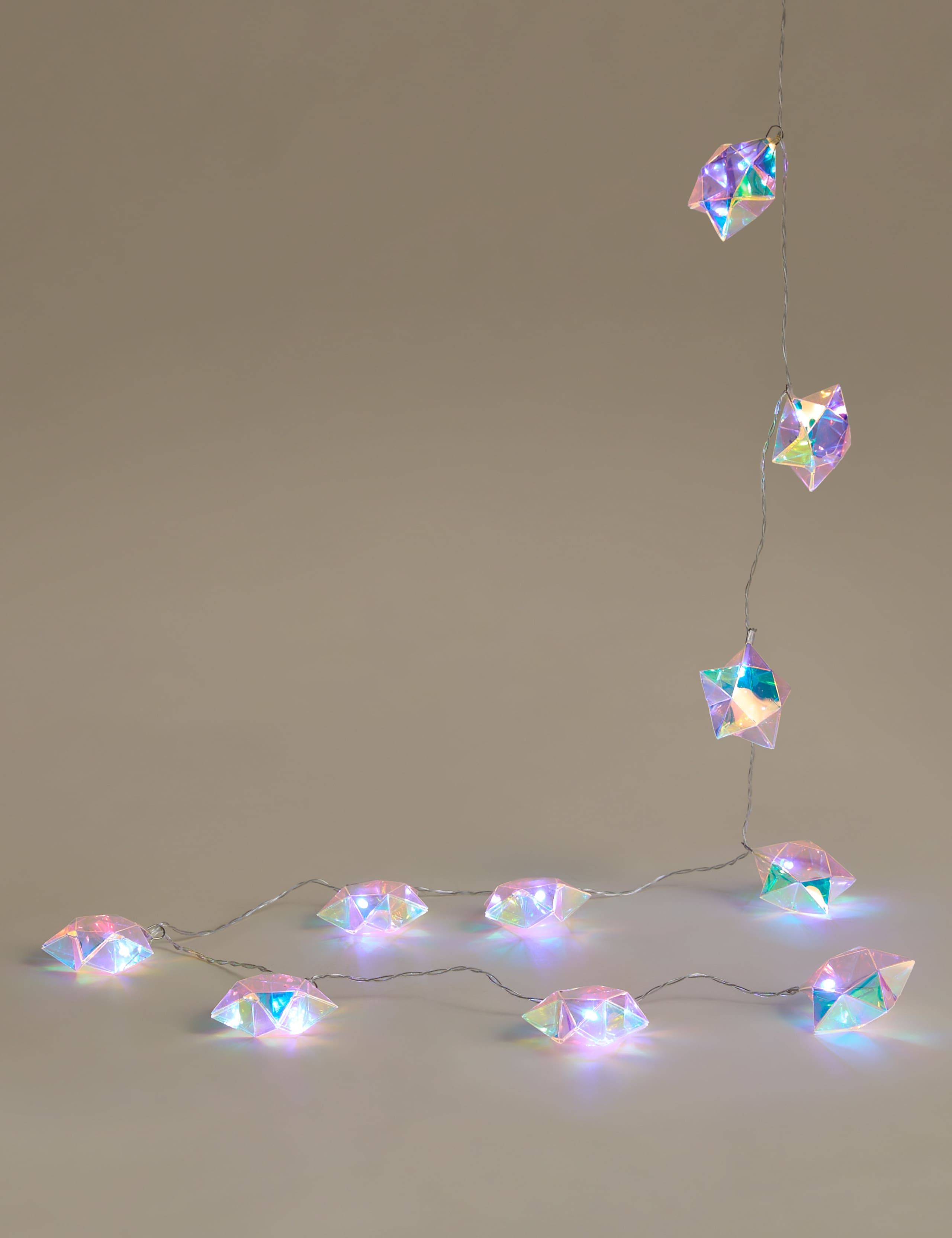20 Iridescent Star Battery String Lights 1 of 3