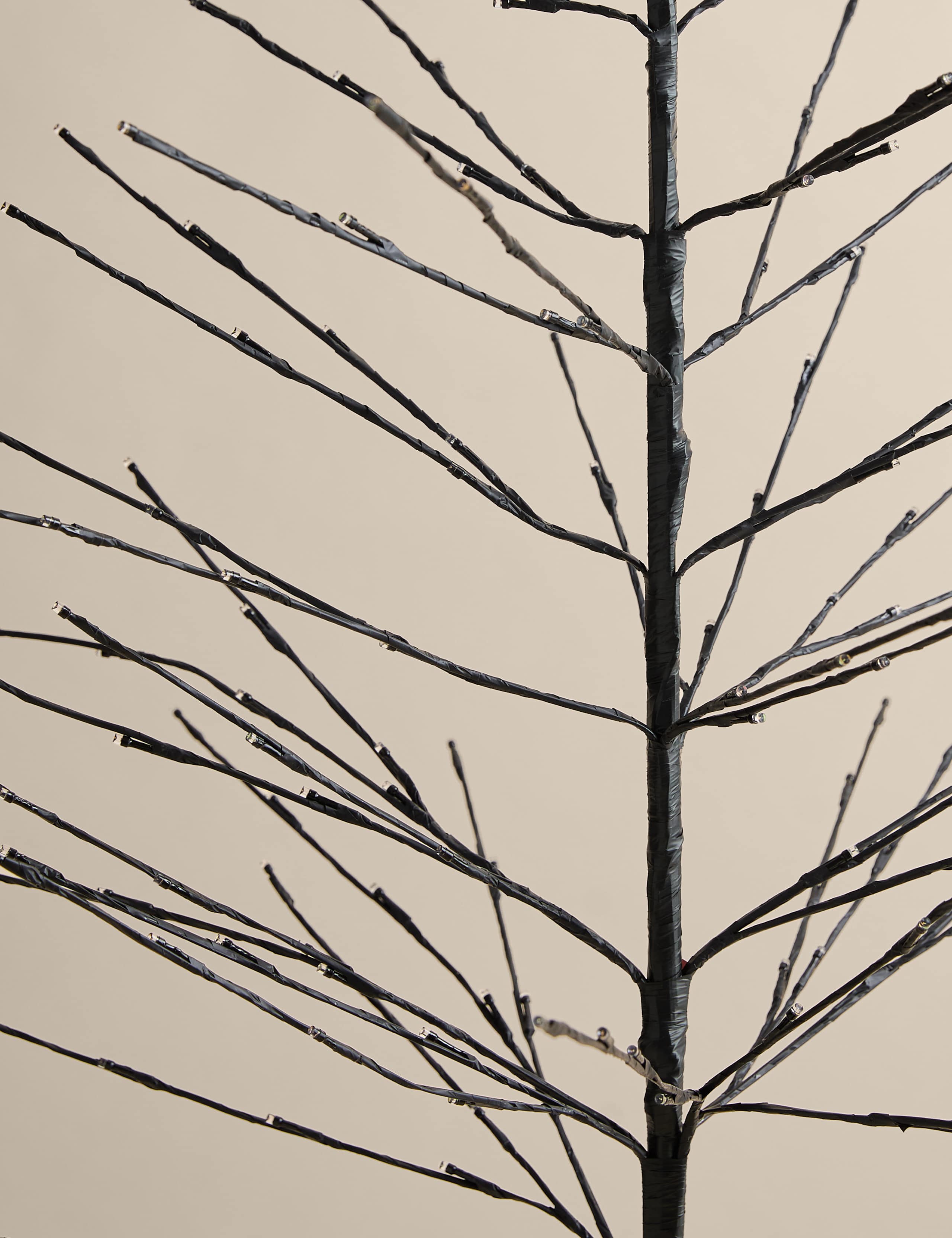 6ft Pre-Lit Outdoor Twig Tree 3 of 4