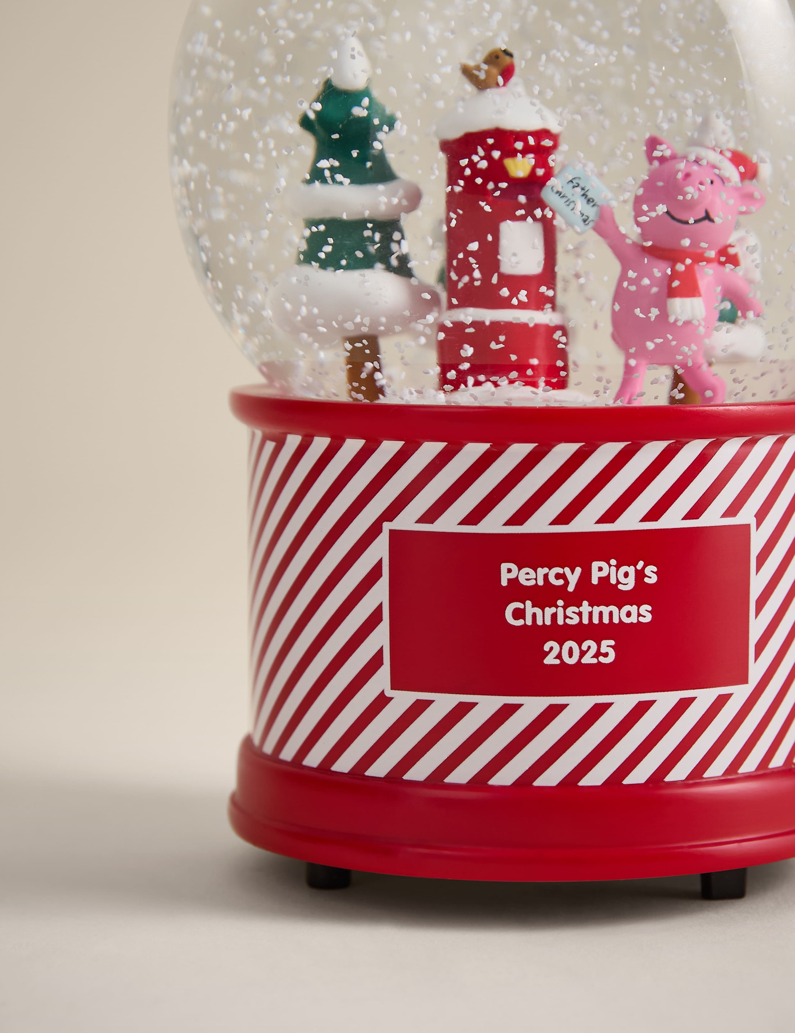 Light Up Percy Pig™ Snow Globe 3 of 4