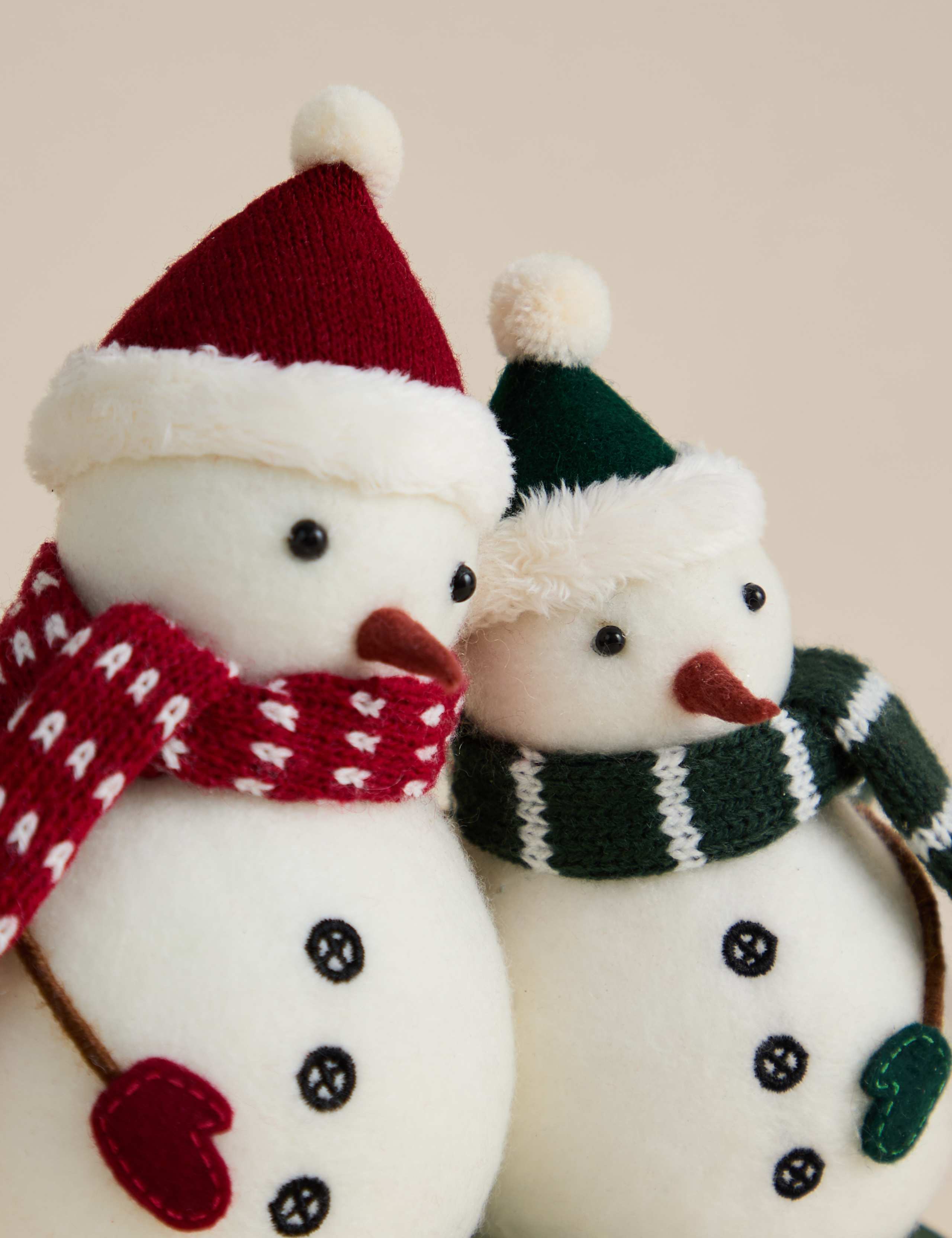 Felt Snowman Duo Room Decoration 2 of 3