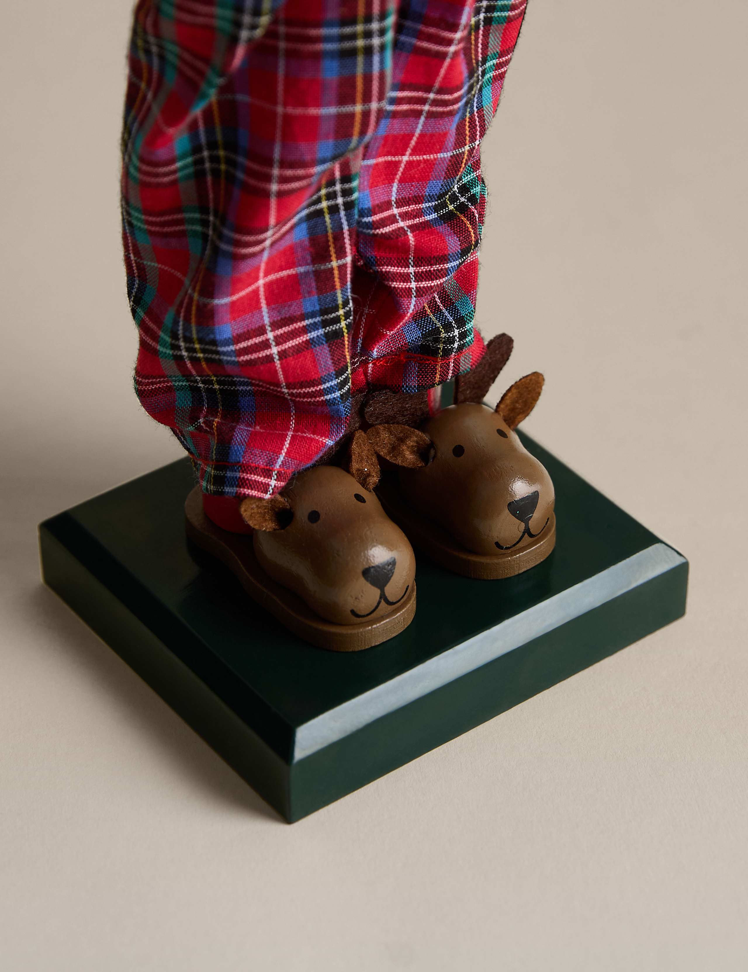 Father Christmas in Pyjamas Nutcracker Room Decoration 5 of 5